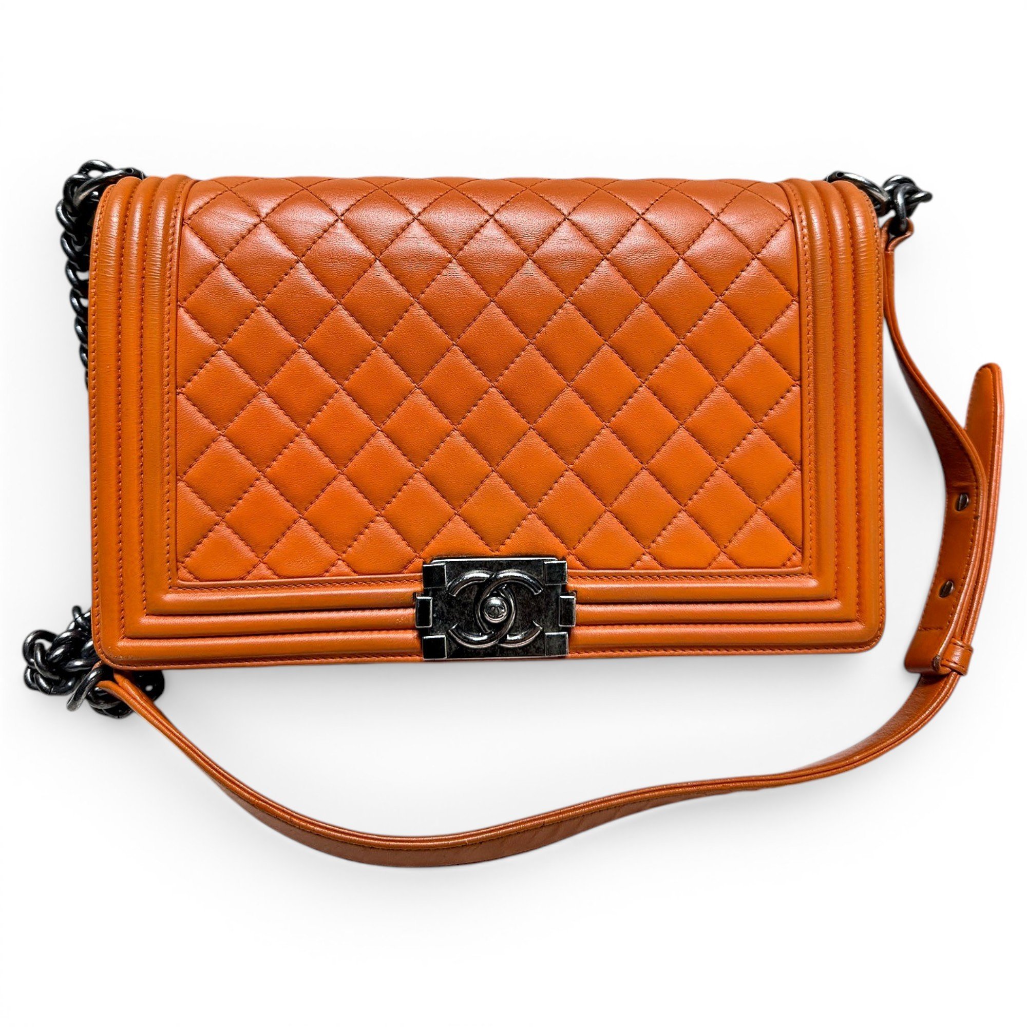 Boy leather handbag