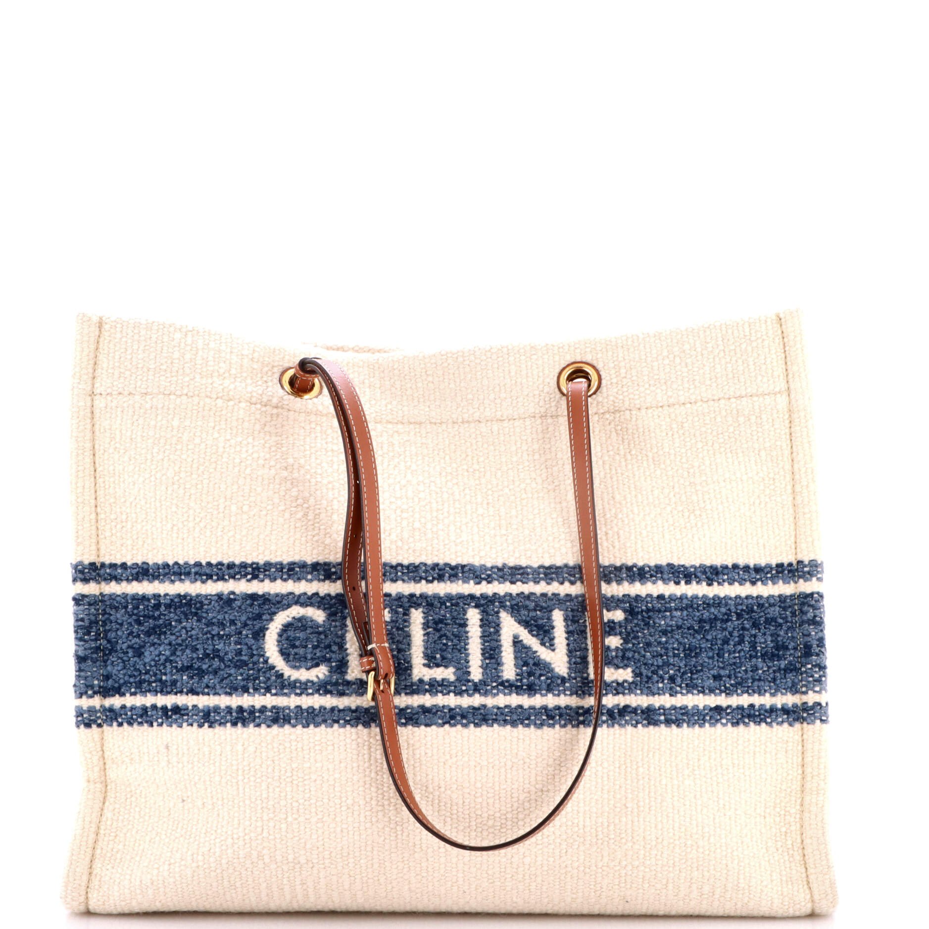 Plein Soleil Squared Cabas Tote Canvas