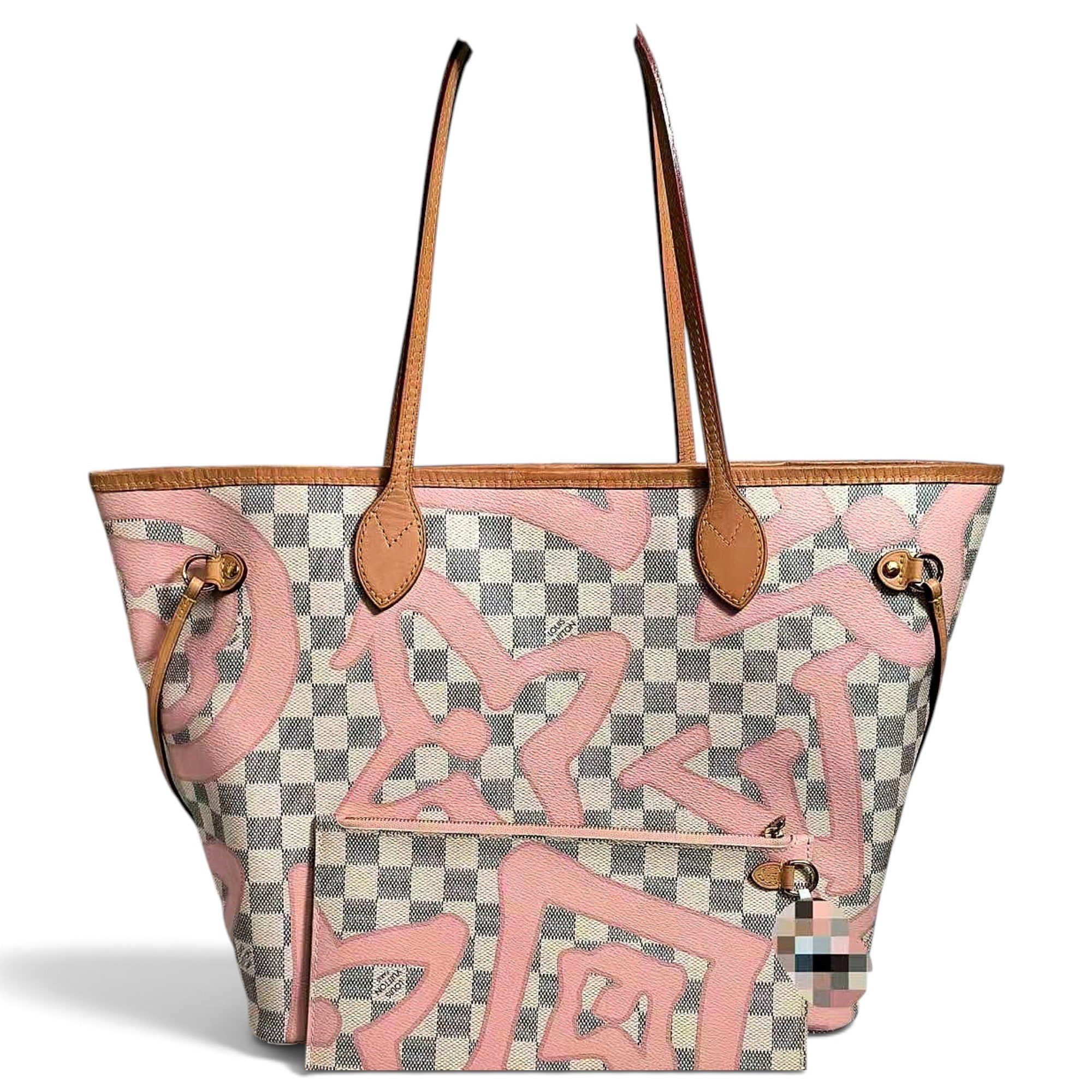 Neverfull leather handbag