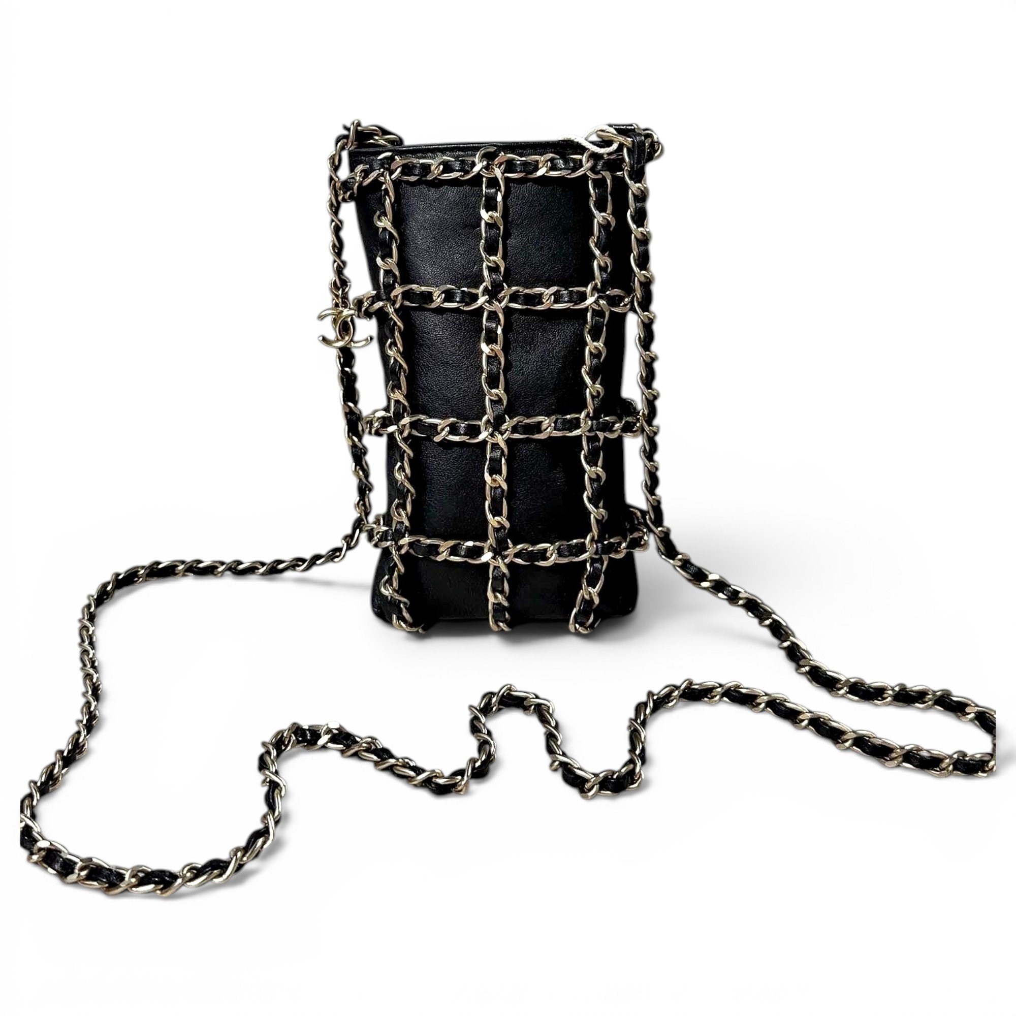 Leather mini bag