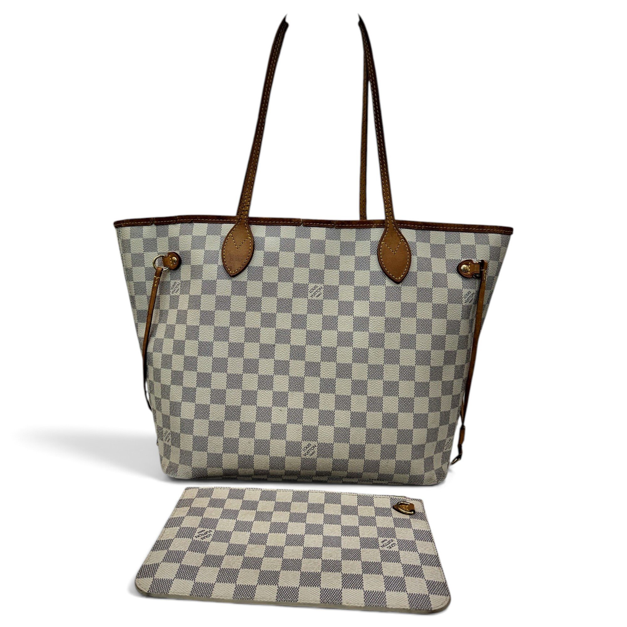 Neverfull leather tote