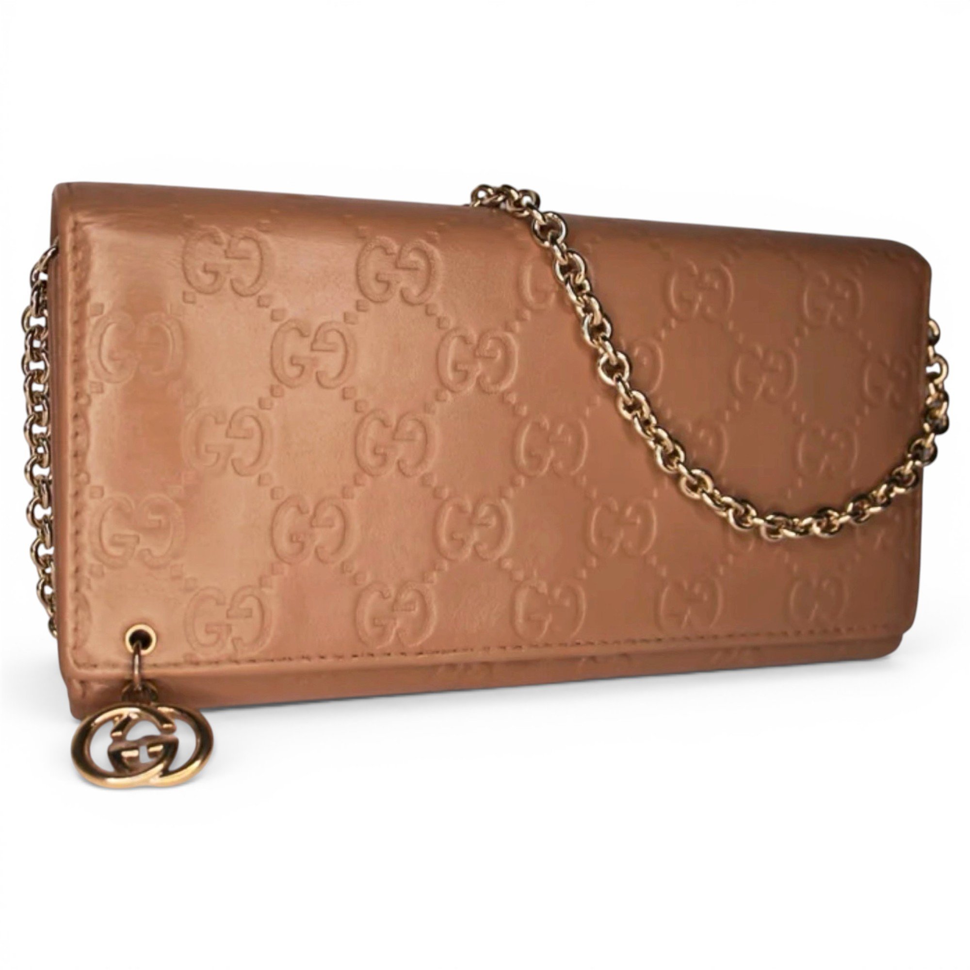 Marmont leather clutch bag