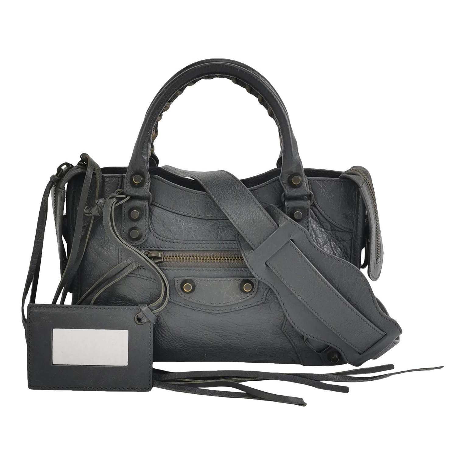 Leather handbag