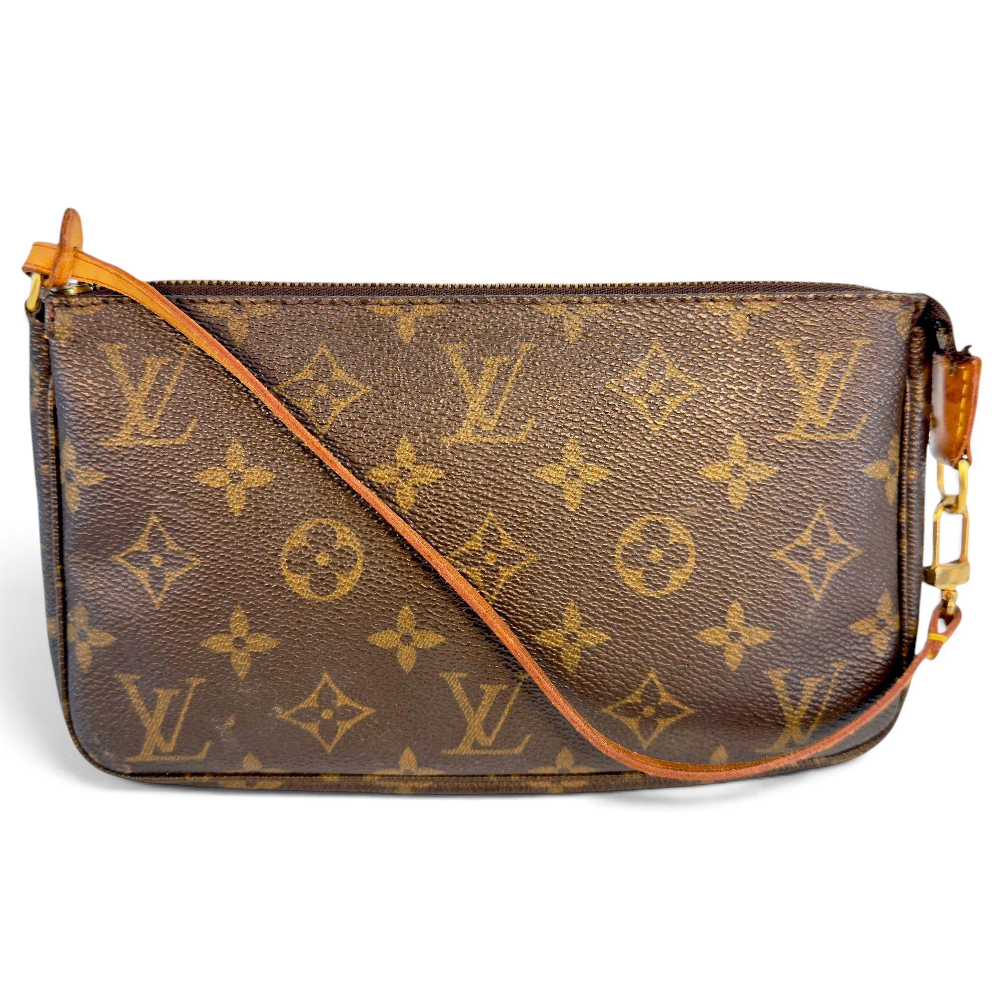 Pochette Accessoire leather handbag