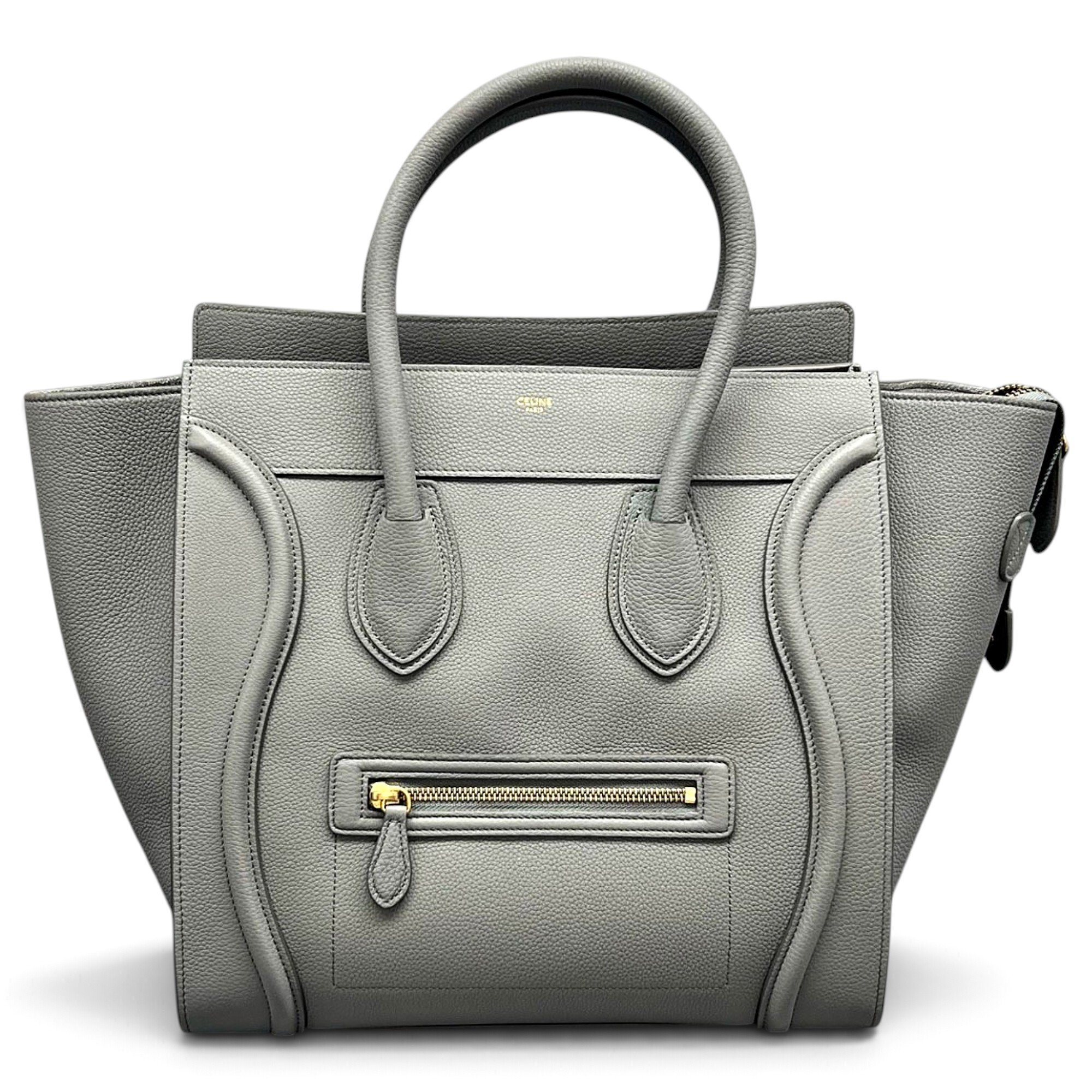 Luggage leather tote