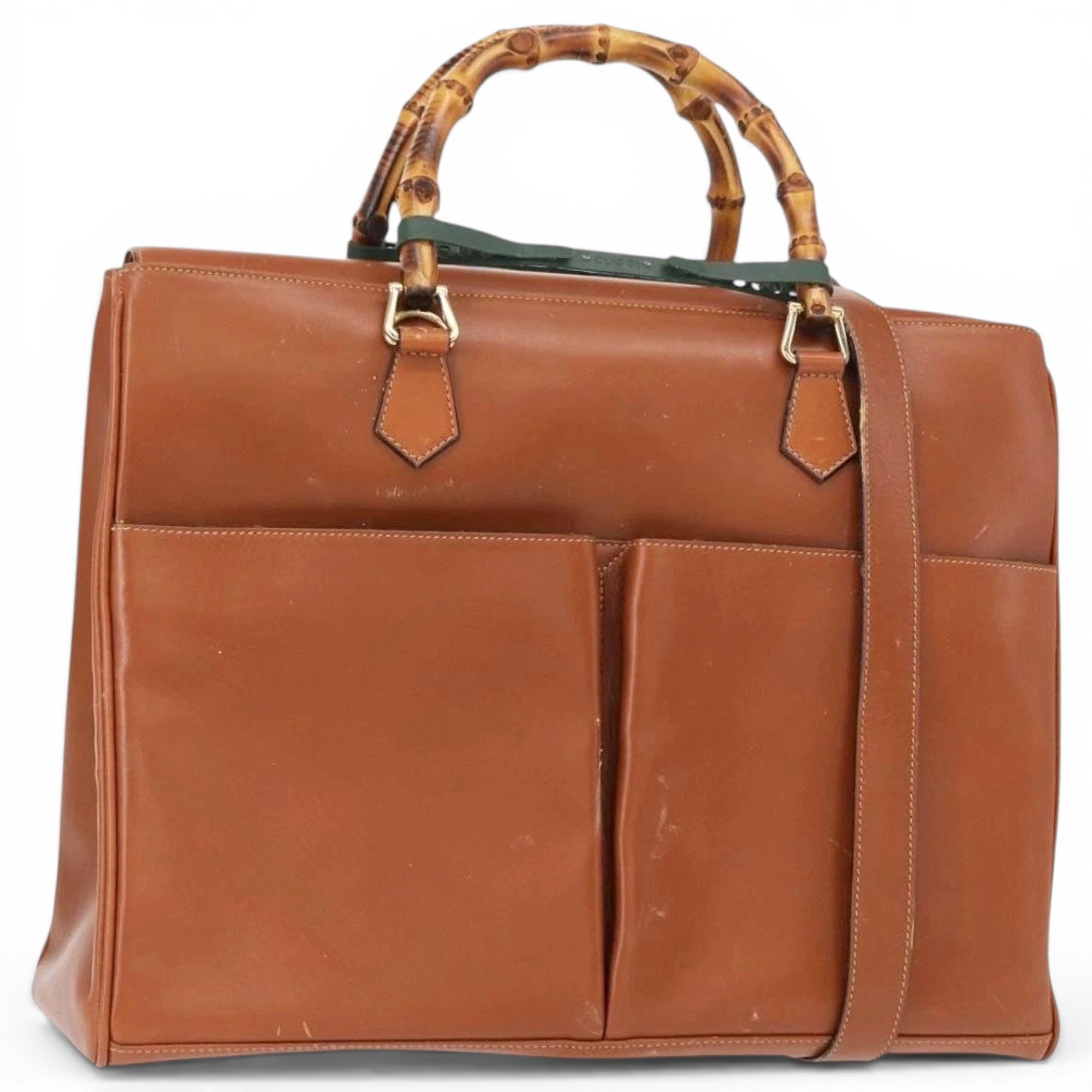 Leather handbag