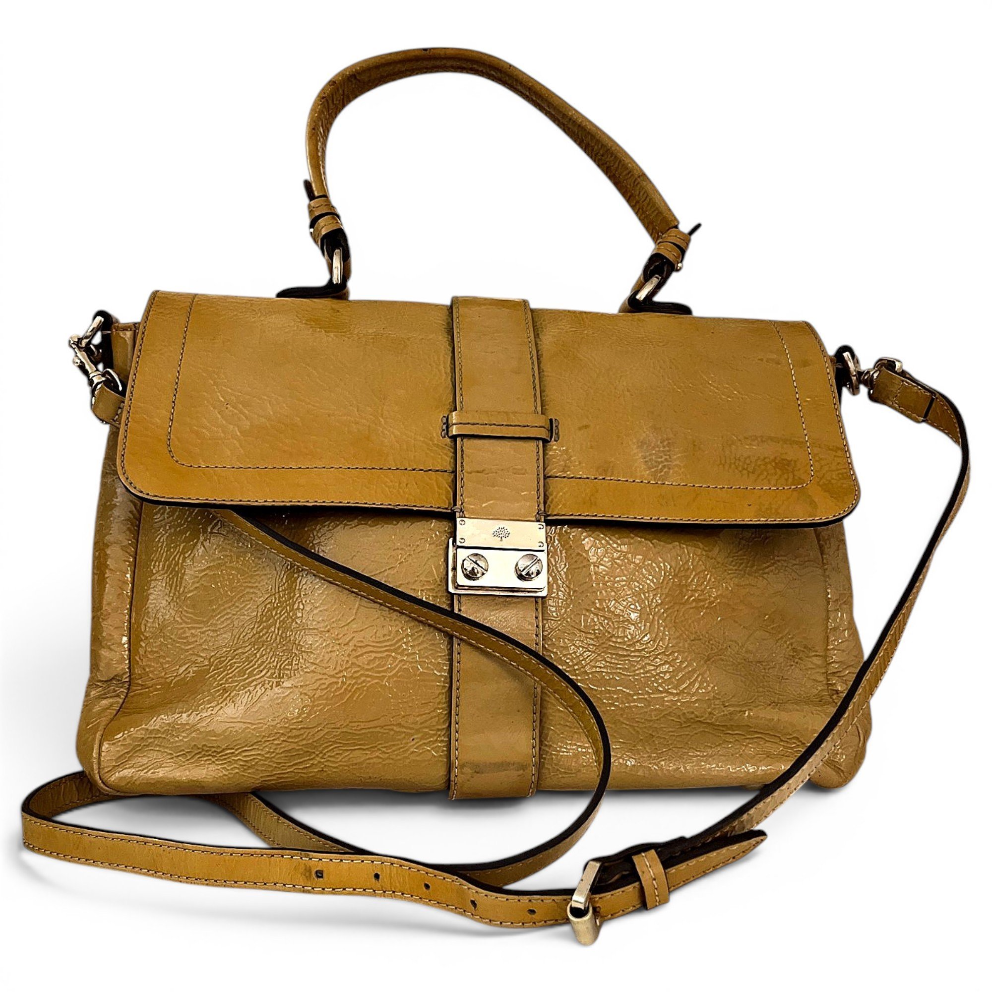 Leather crossbody bag
