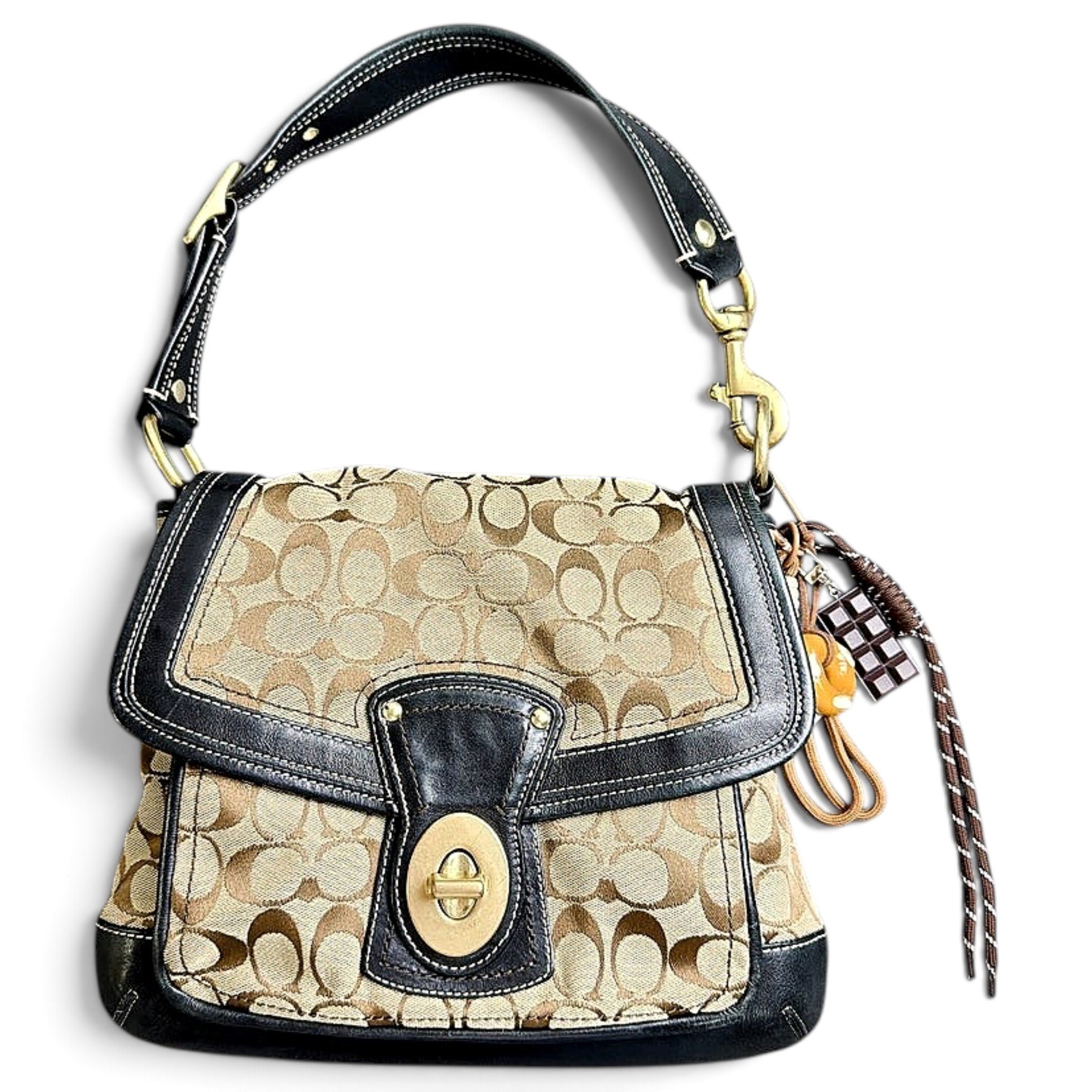 Signature Sufflette leather handbag