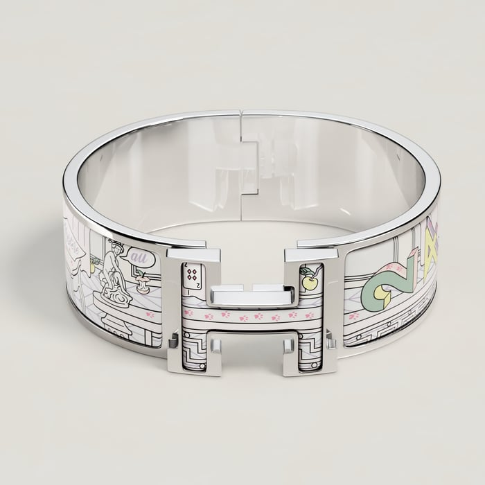 Jasmin Clic Clac H Mystere Au 24 Bracelet