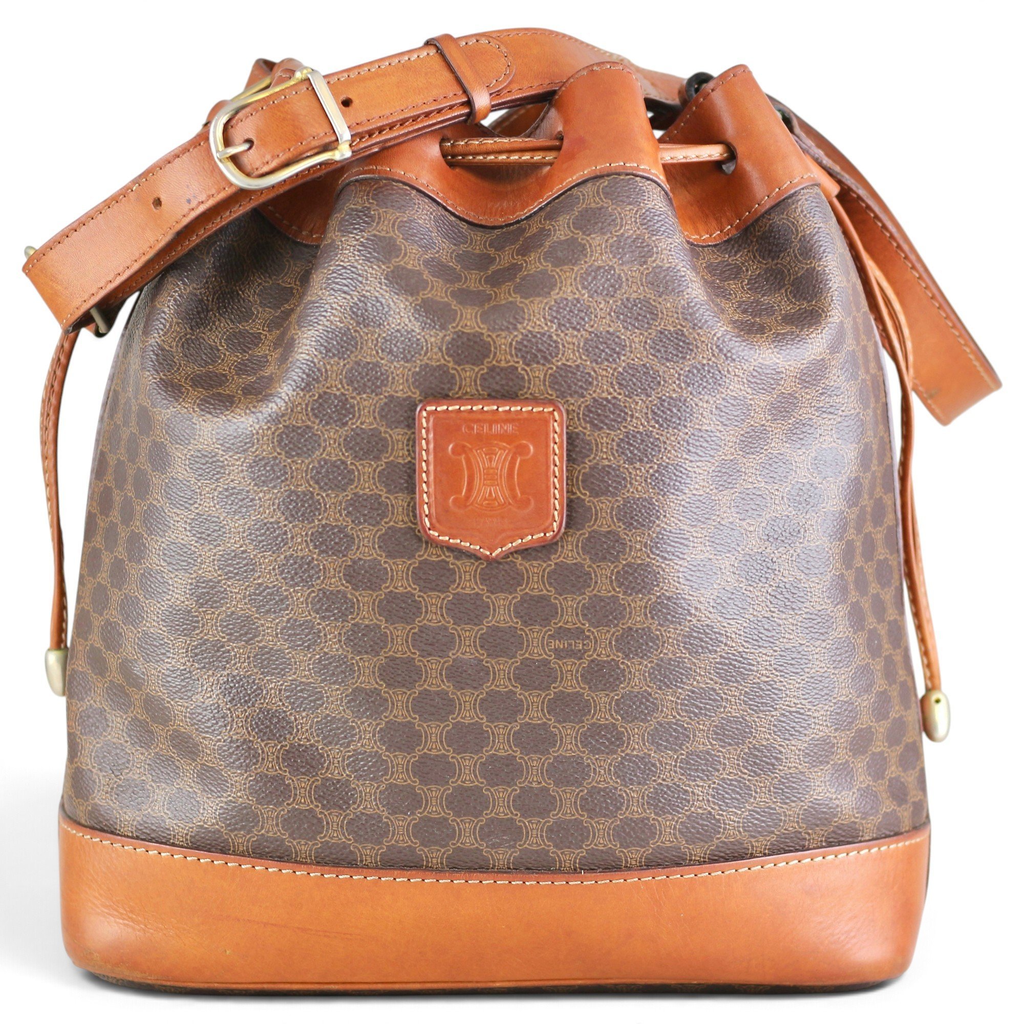 SAC SEAU leather handbag