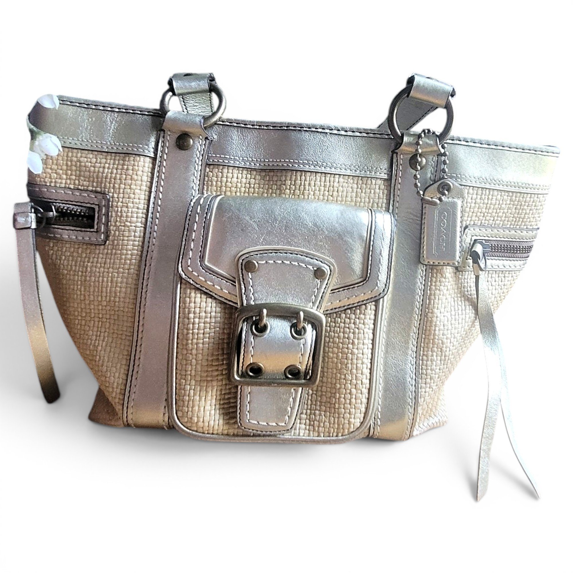 Leather satchel