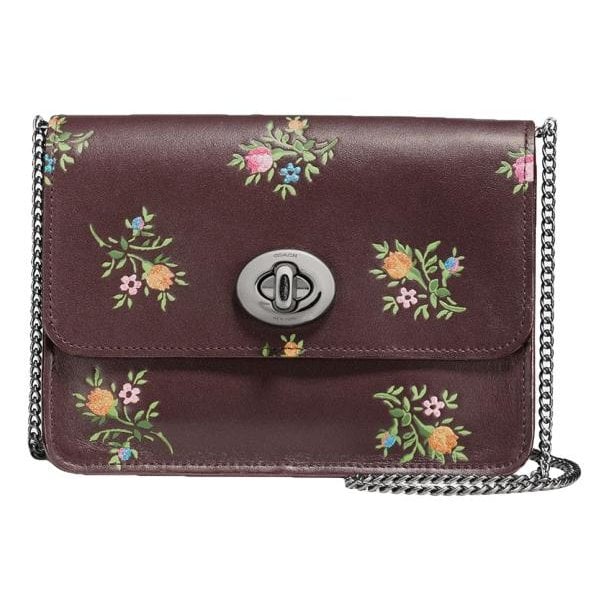 Leather crossbody bag