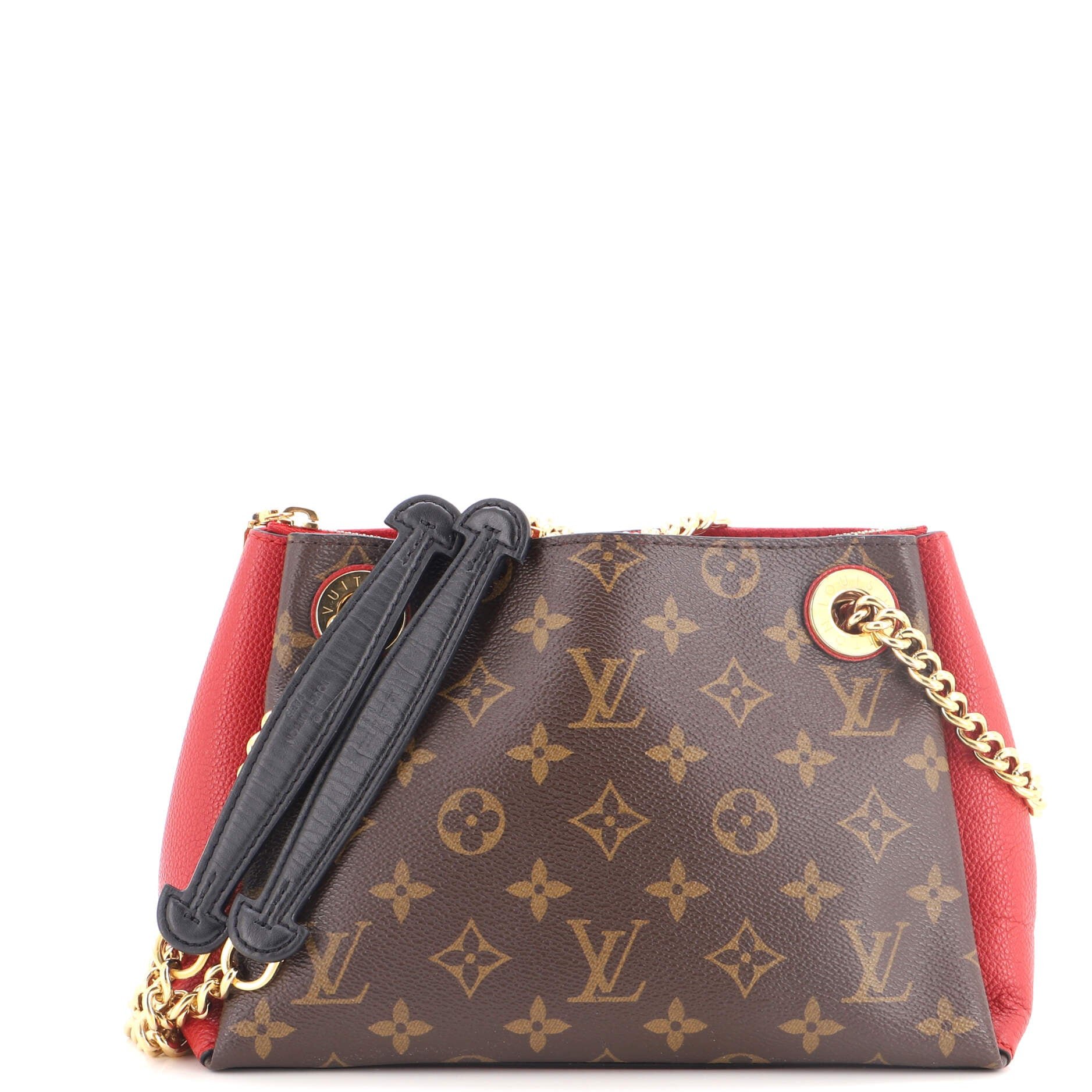 Surene Handbag Monogram Canvas with Leather BB