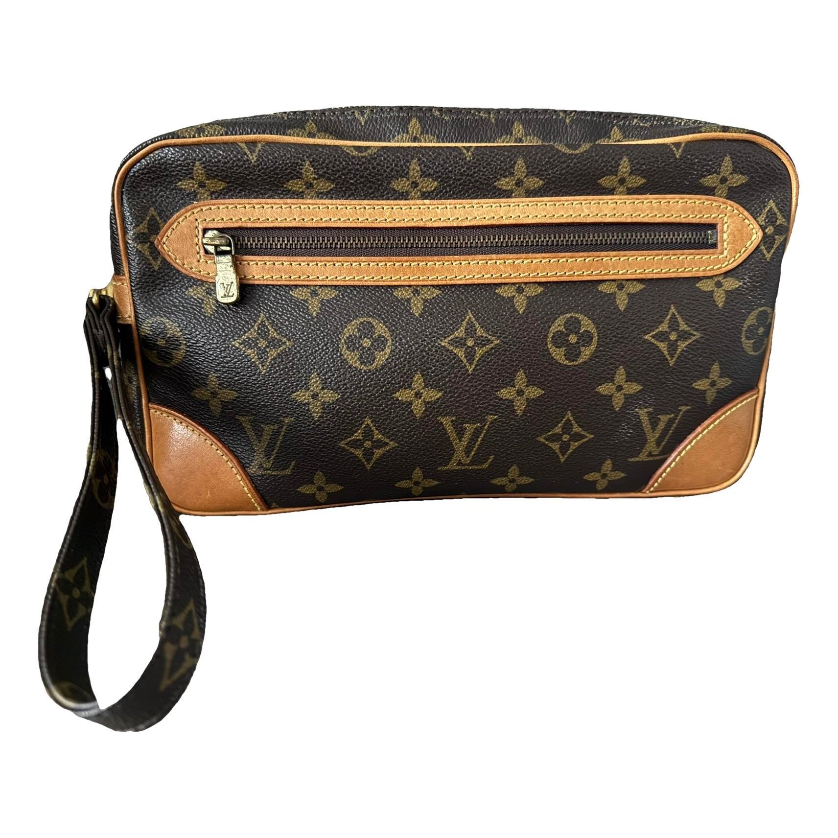 Marly Dragonne leather clutch bag