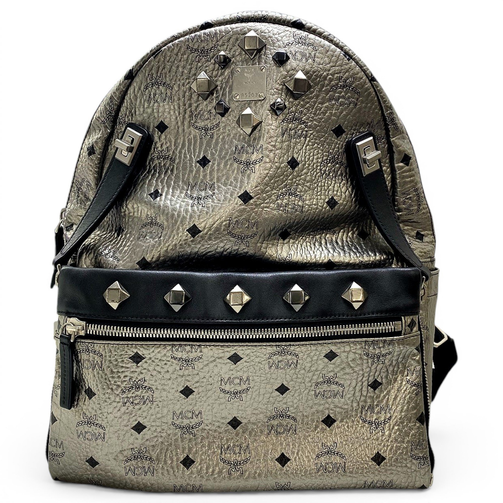 Stark leather backpack