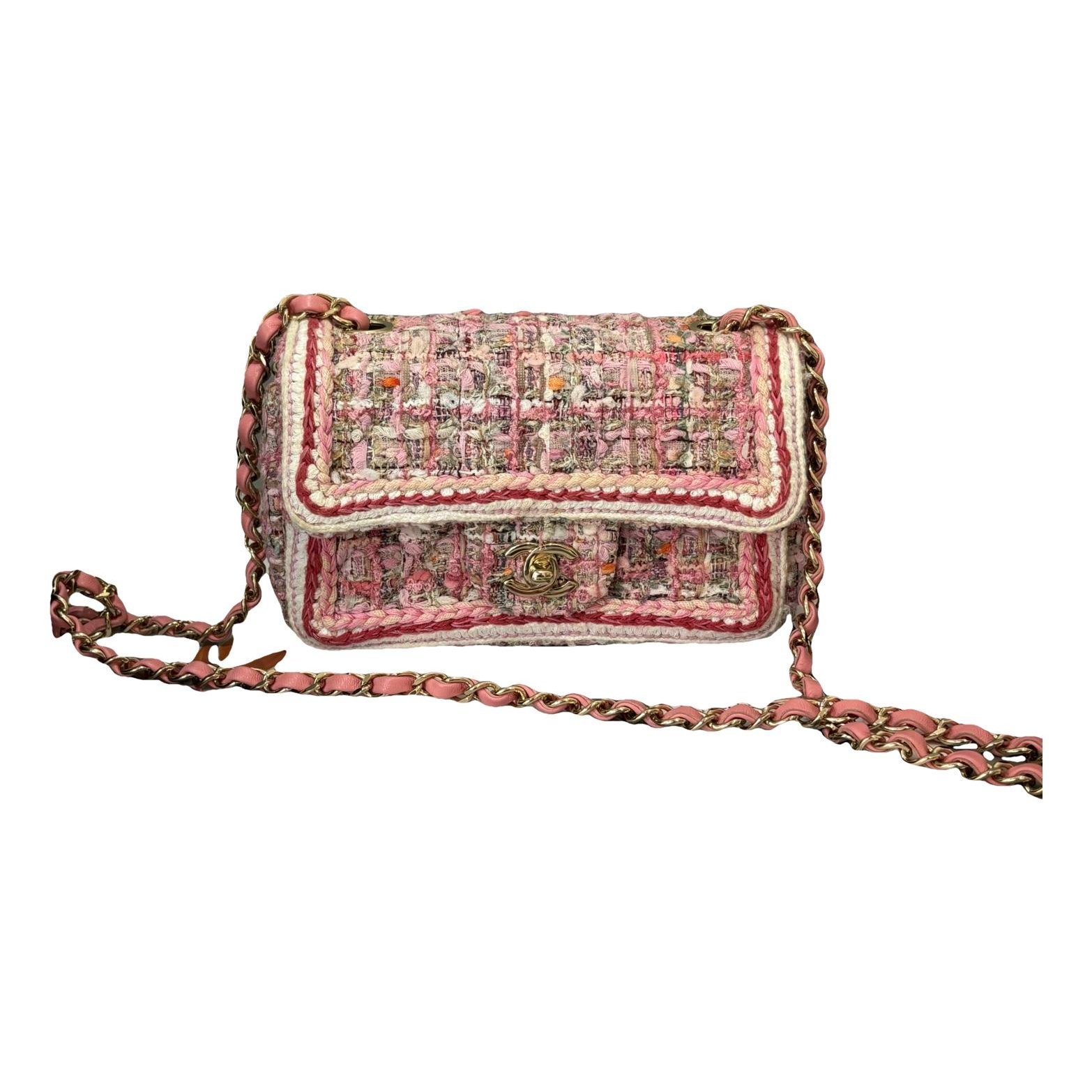 Timeless/Classique tweed crossbody bag