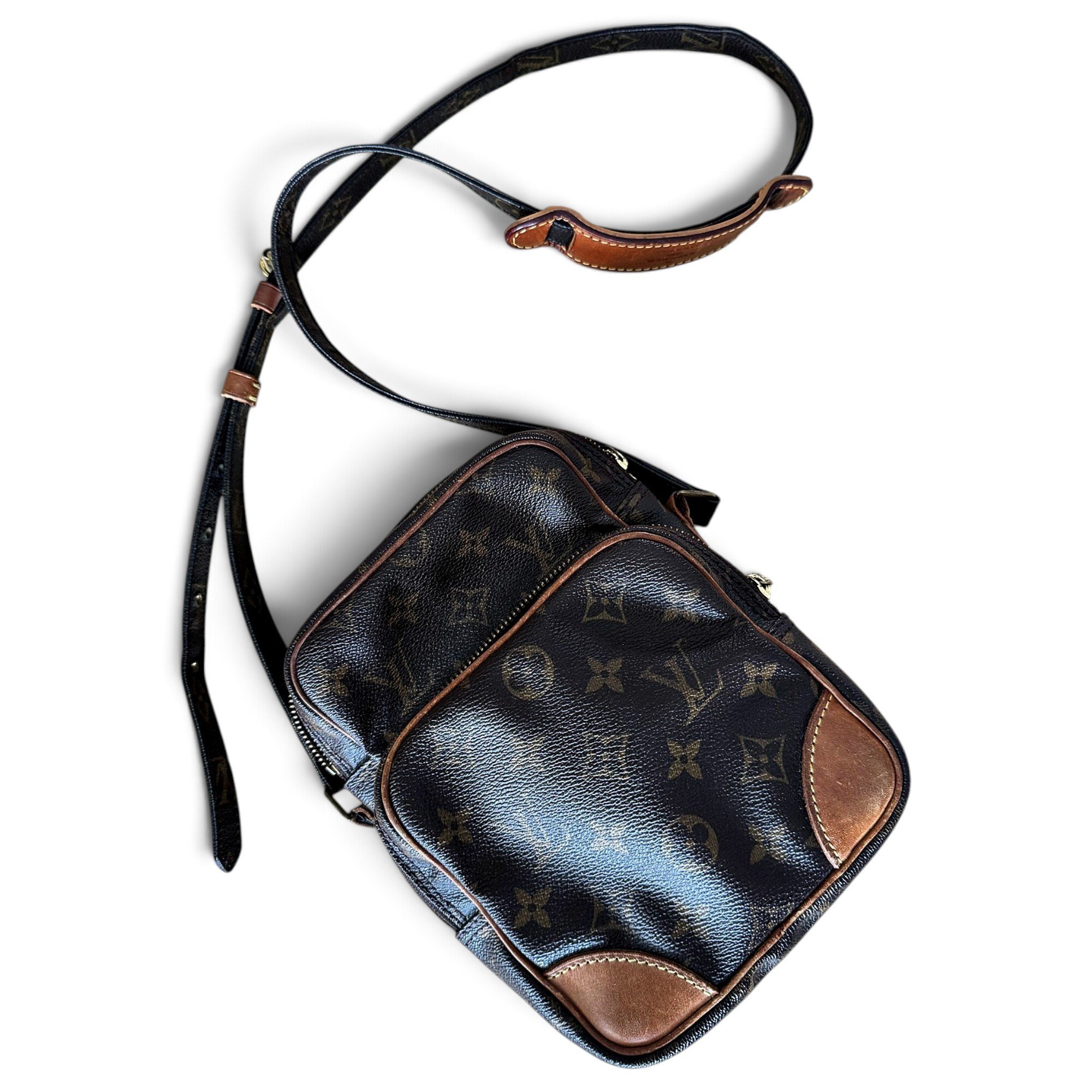 Amazon leather crossbody bag