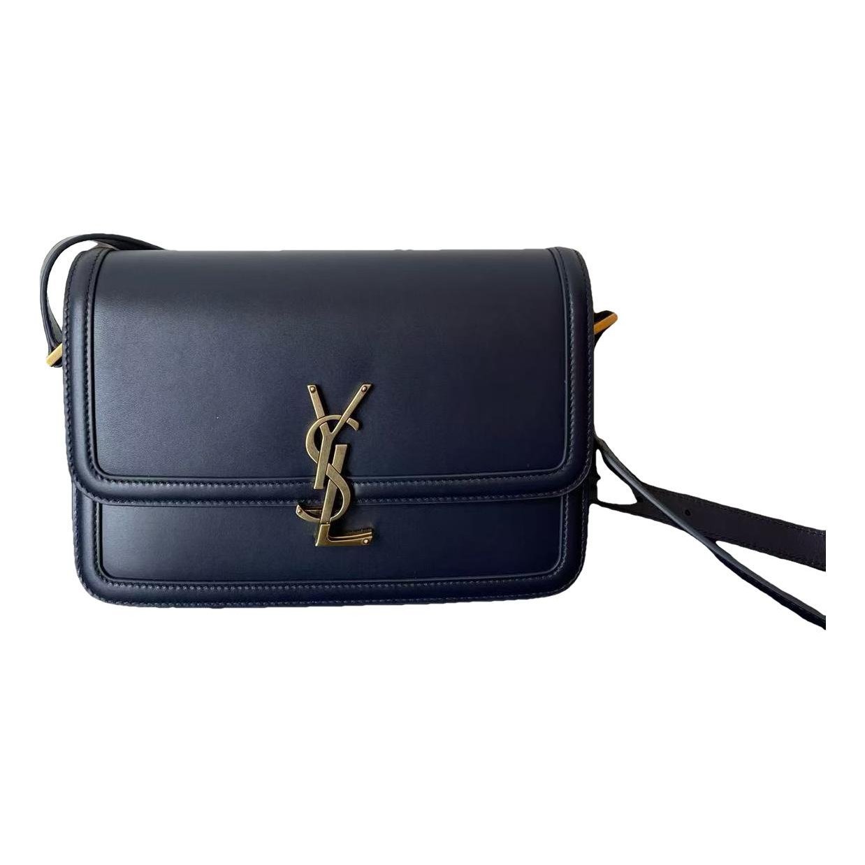 Solférino leather handbag