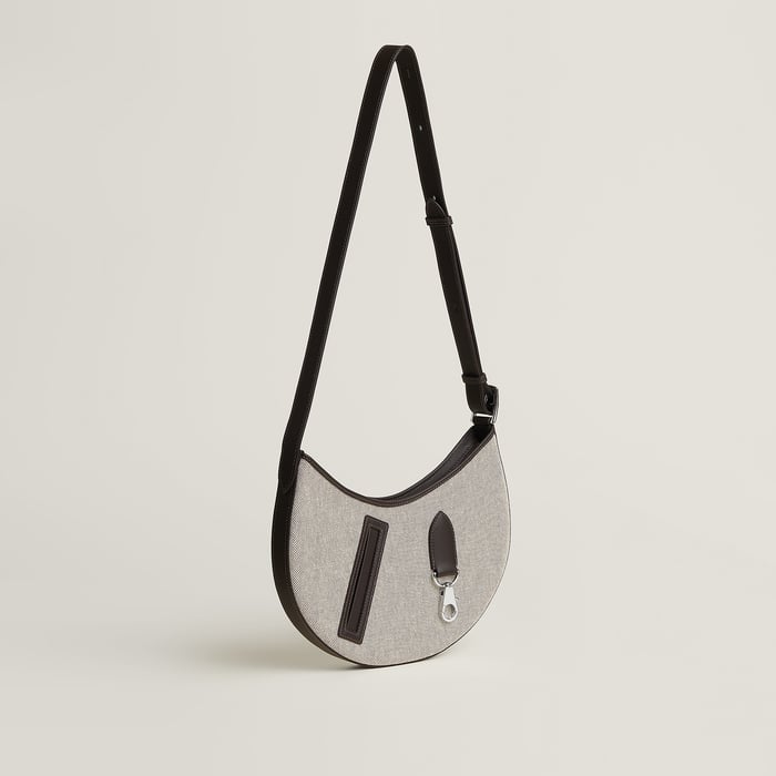 P'tit Arcon Toile & Cuir Bag