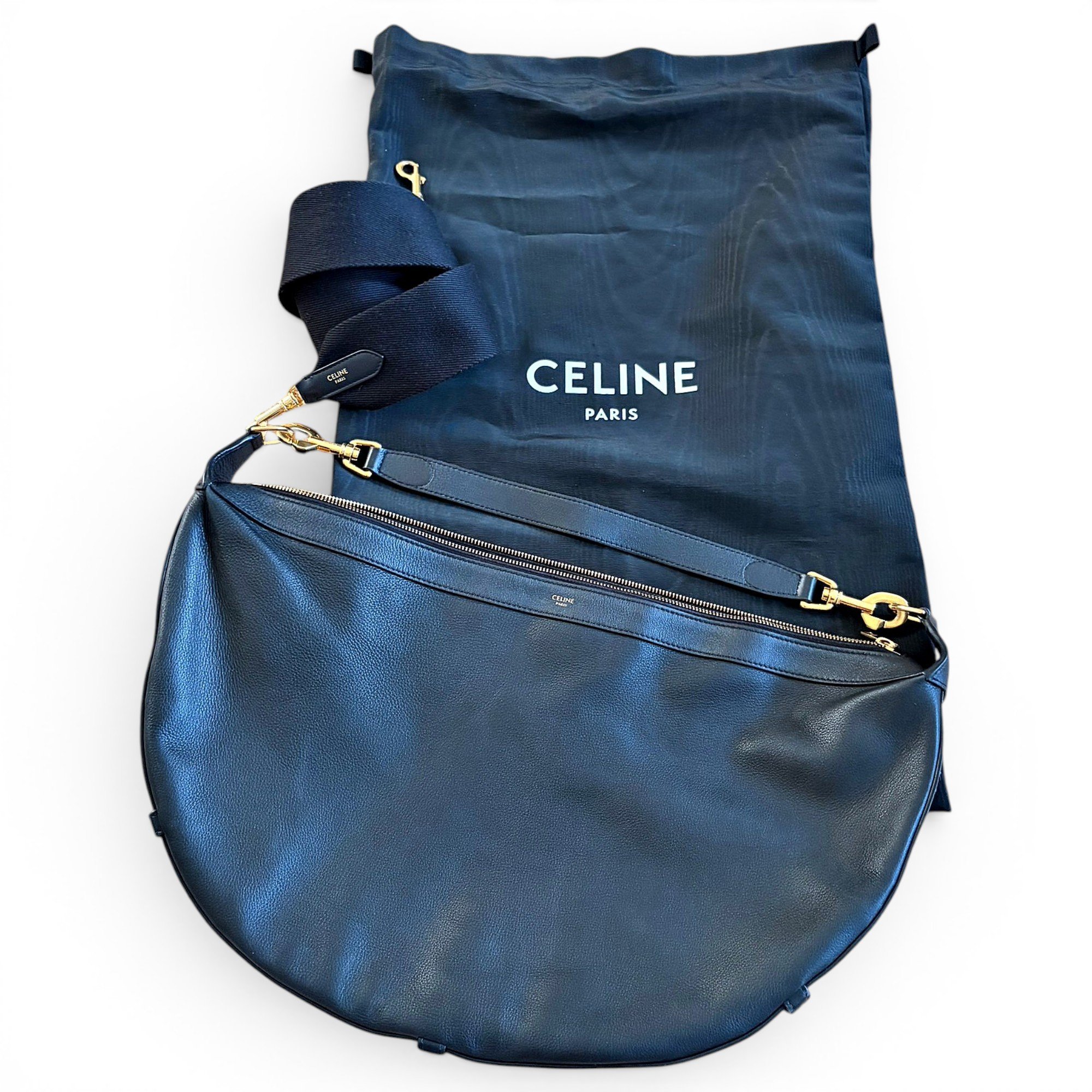 Celine Hobo leather handbag