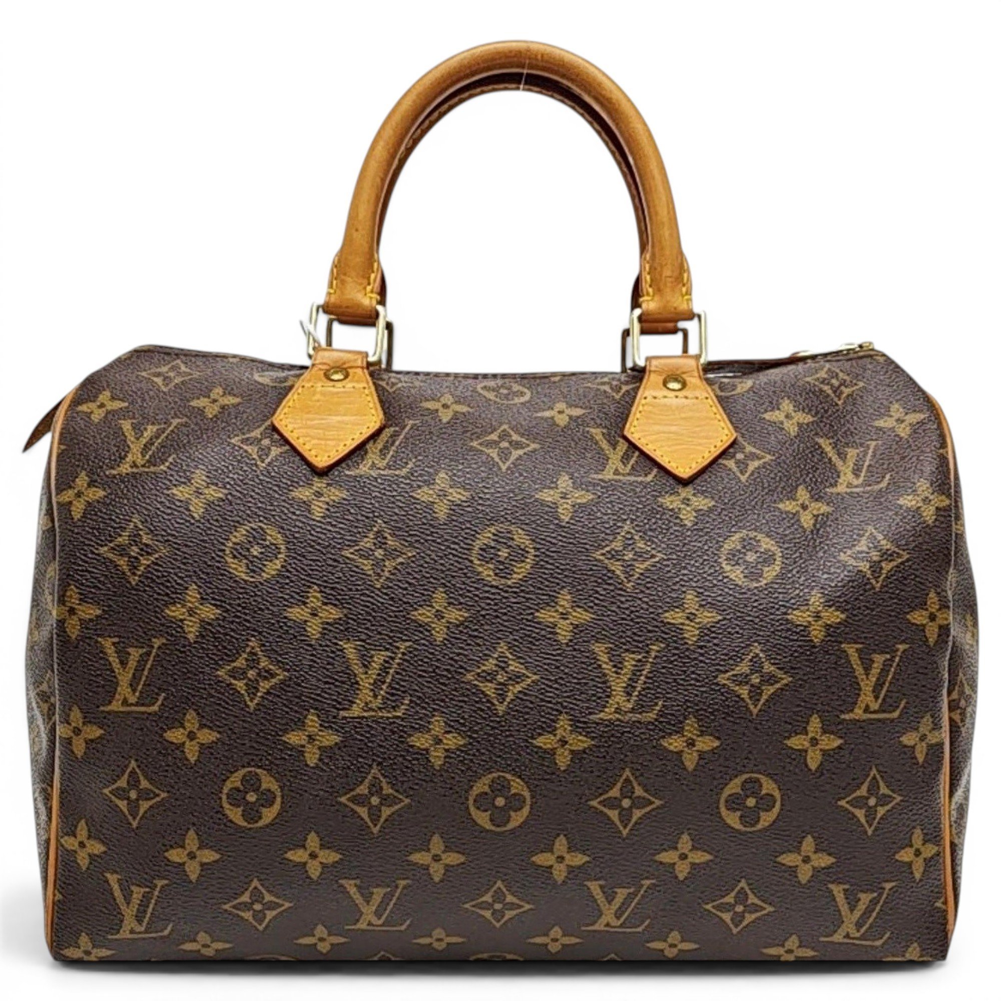 Nano Speedy / Mini HL leather handbag