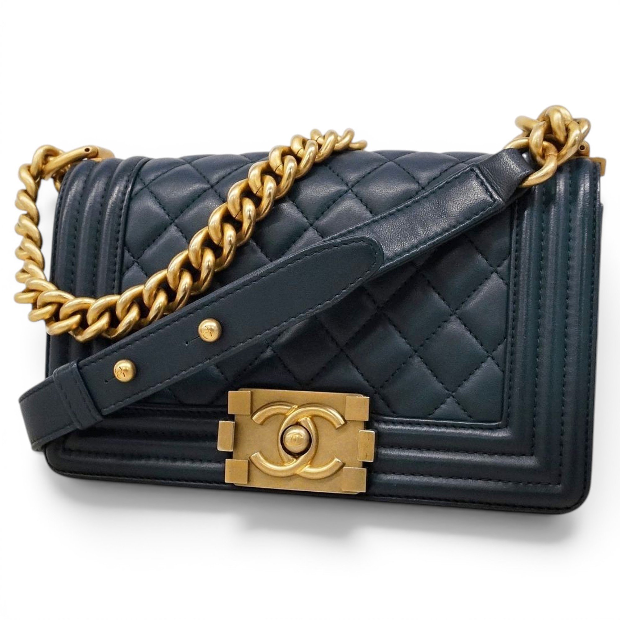 Boy leather handbag