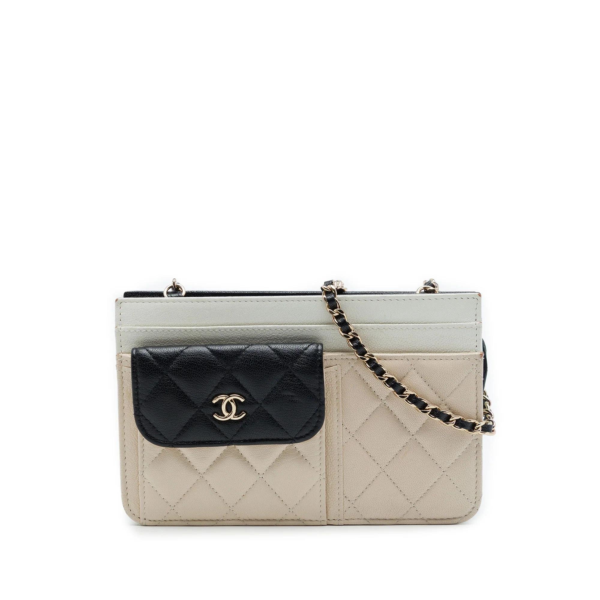Wallet On Chain Timeless/Classique leather handbag