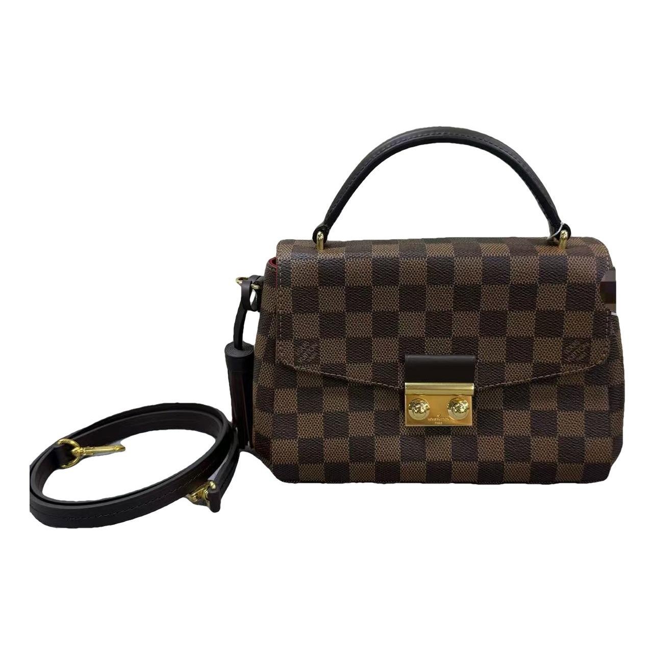 Croisette leather handbag