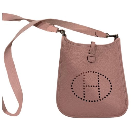 Hermes Evelyne Handbag Clemence Leather