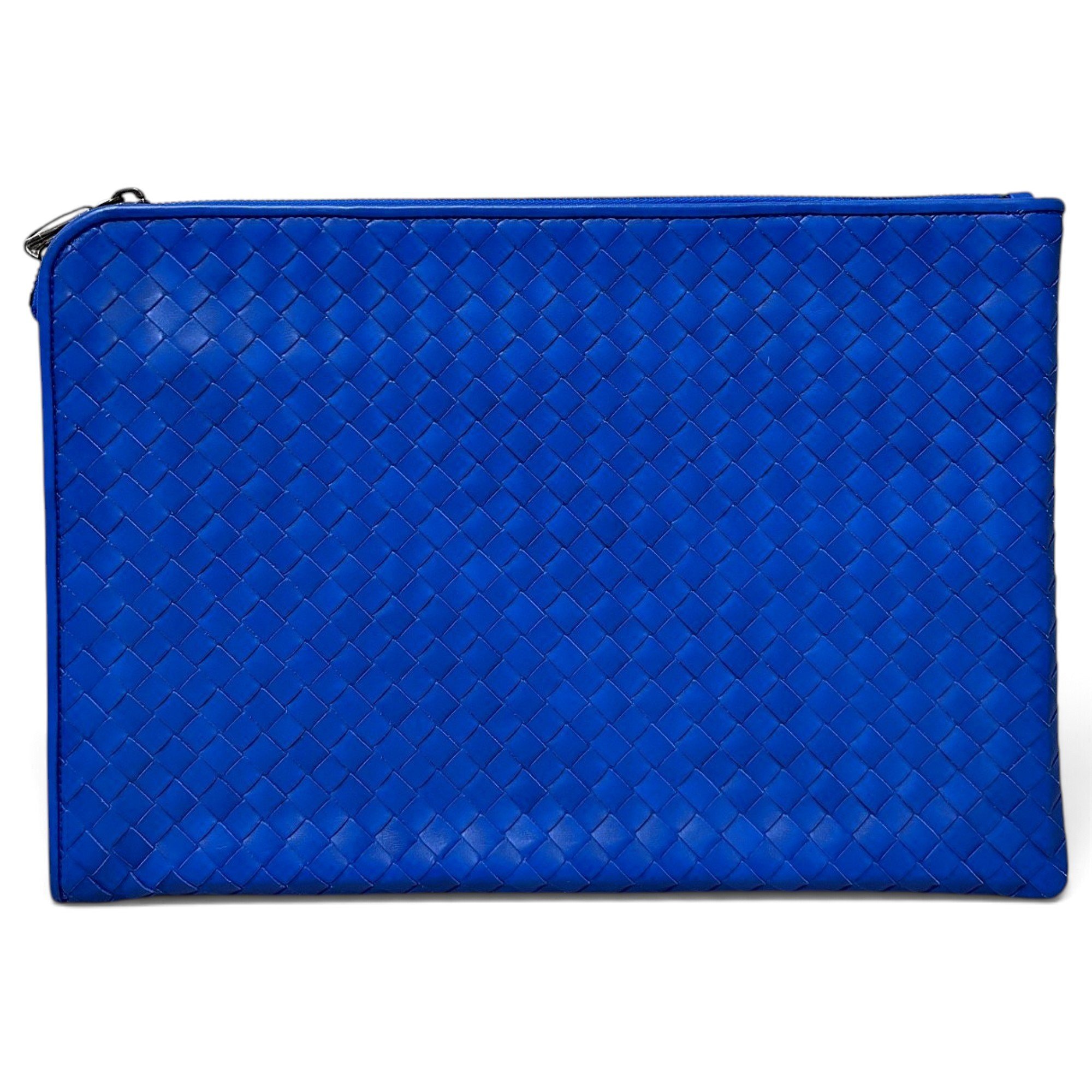Pouch leather clutch bag