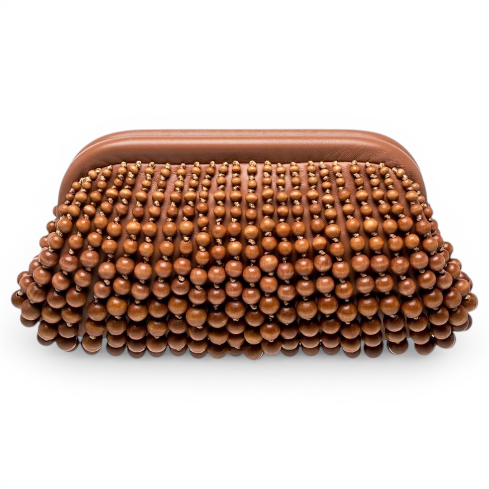 Cult Gaia Leather clutch bag