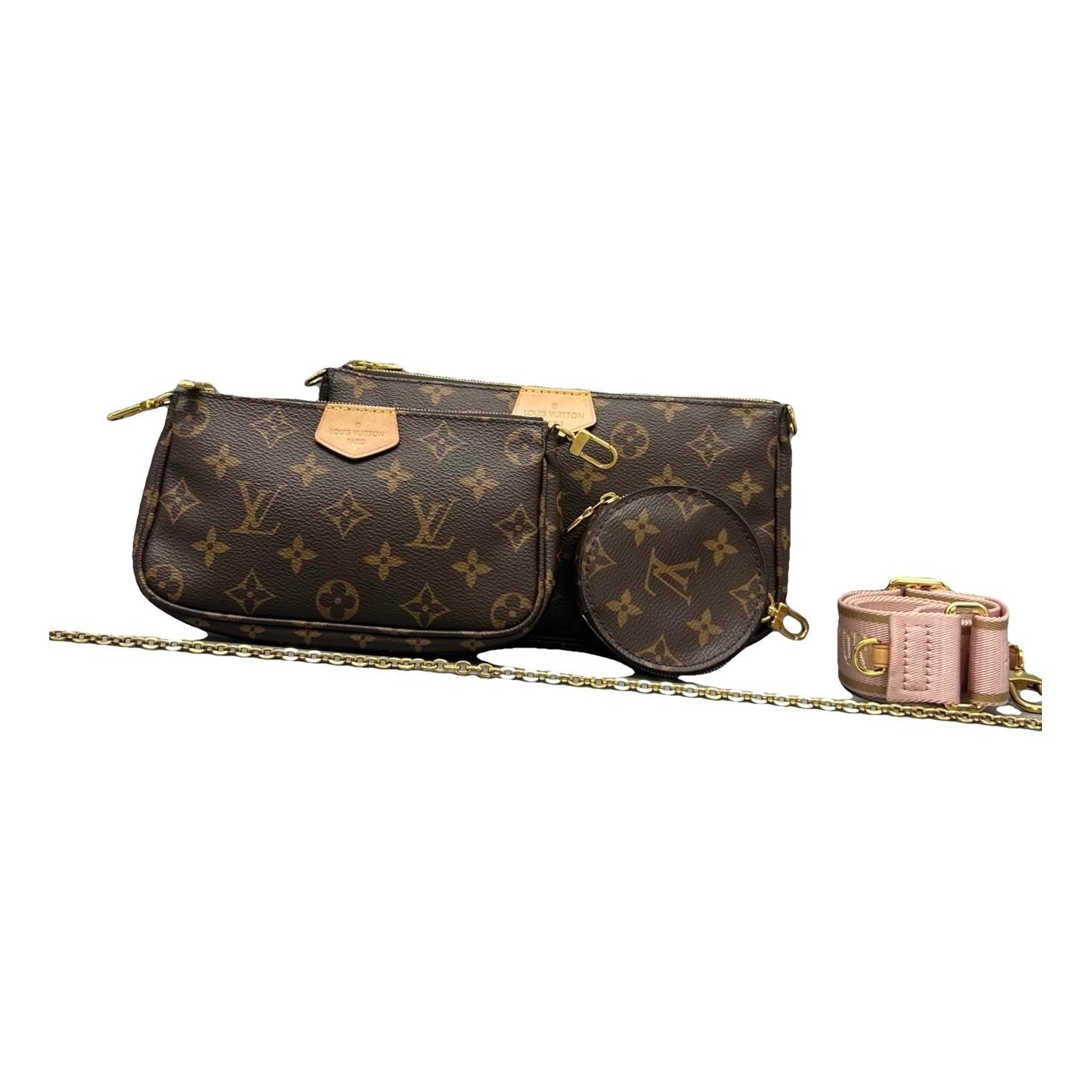 Multi Pochette Accessoires leather handbag