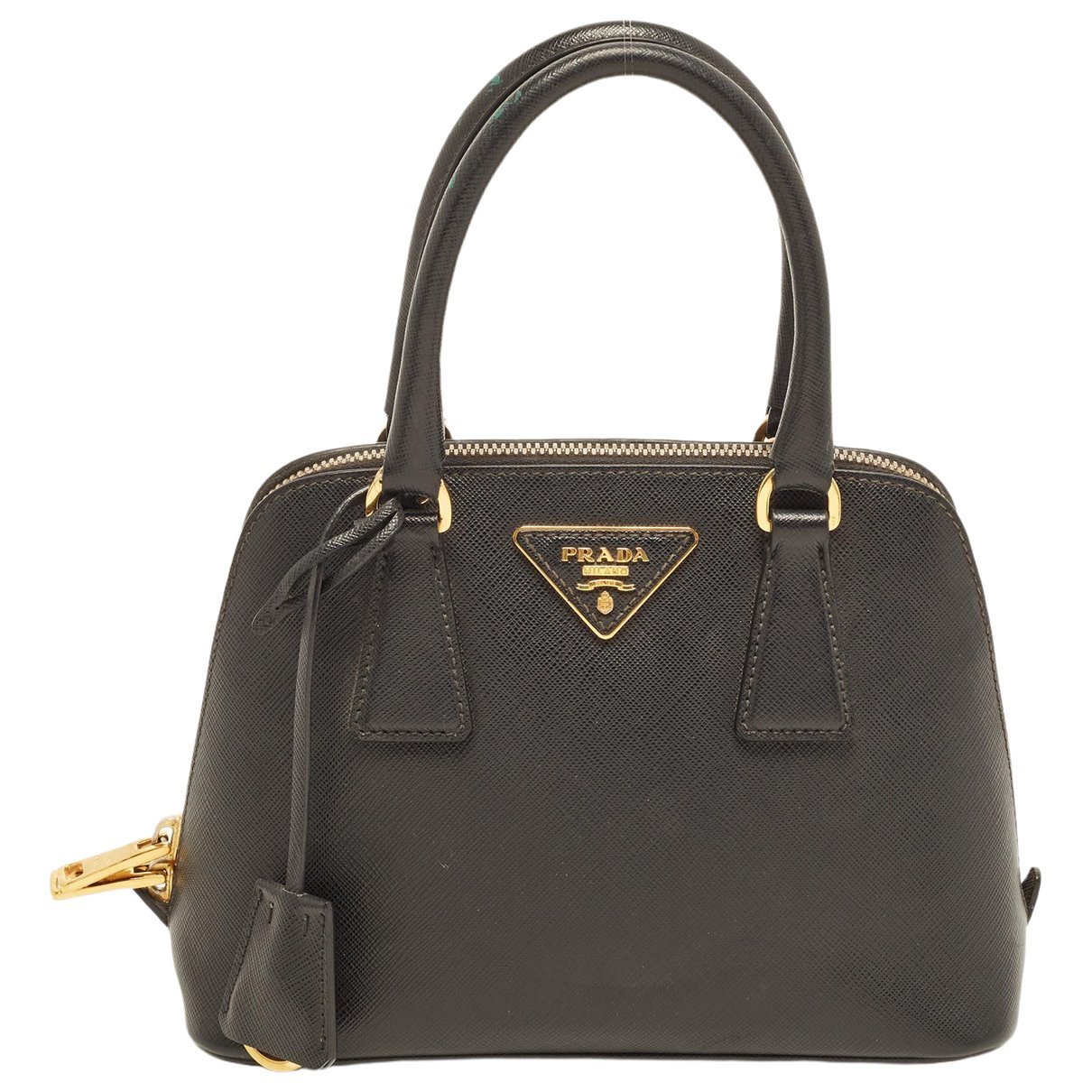 Promenade leather satchel