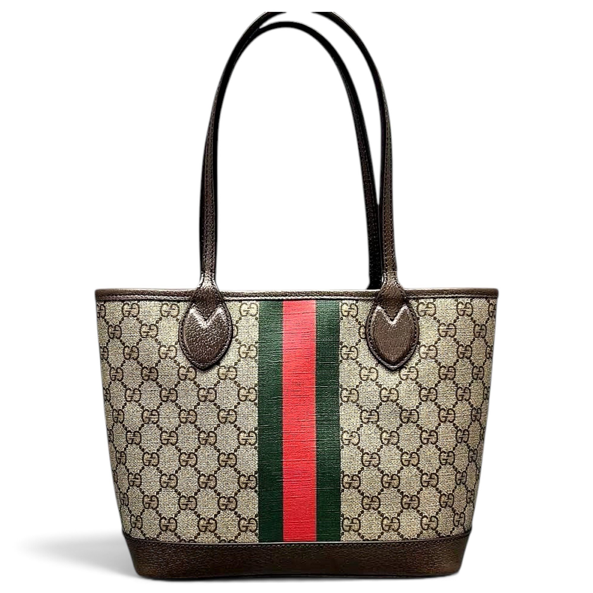 Ophidia Shopping leather tote