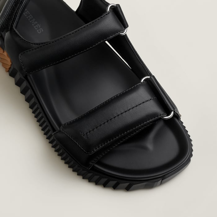 Noir Junior Sandal