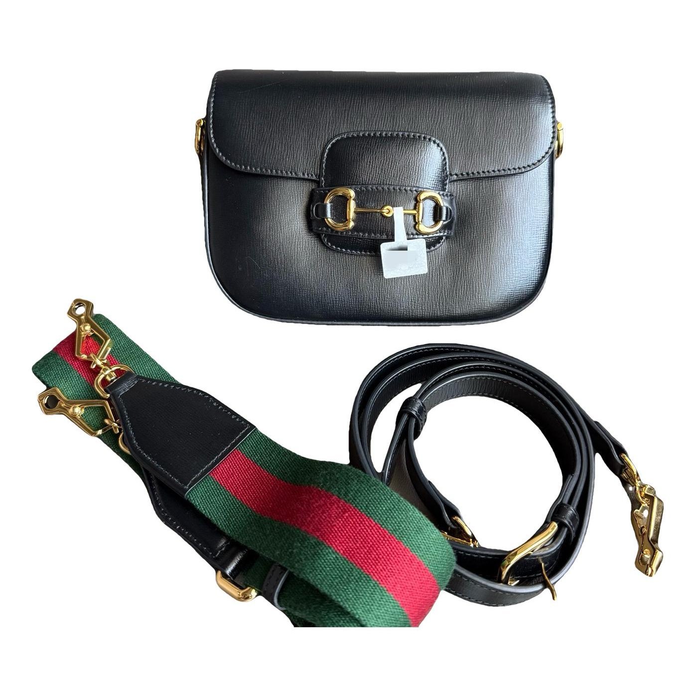 Horsebit 1955 Flap leather handbag