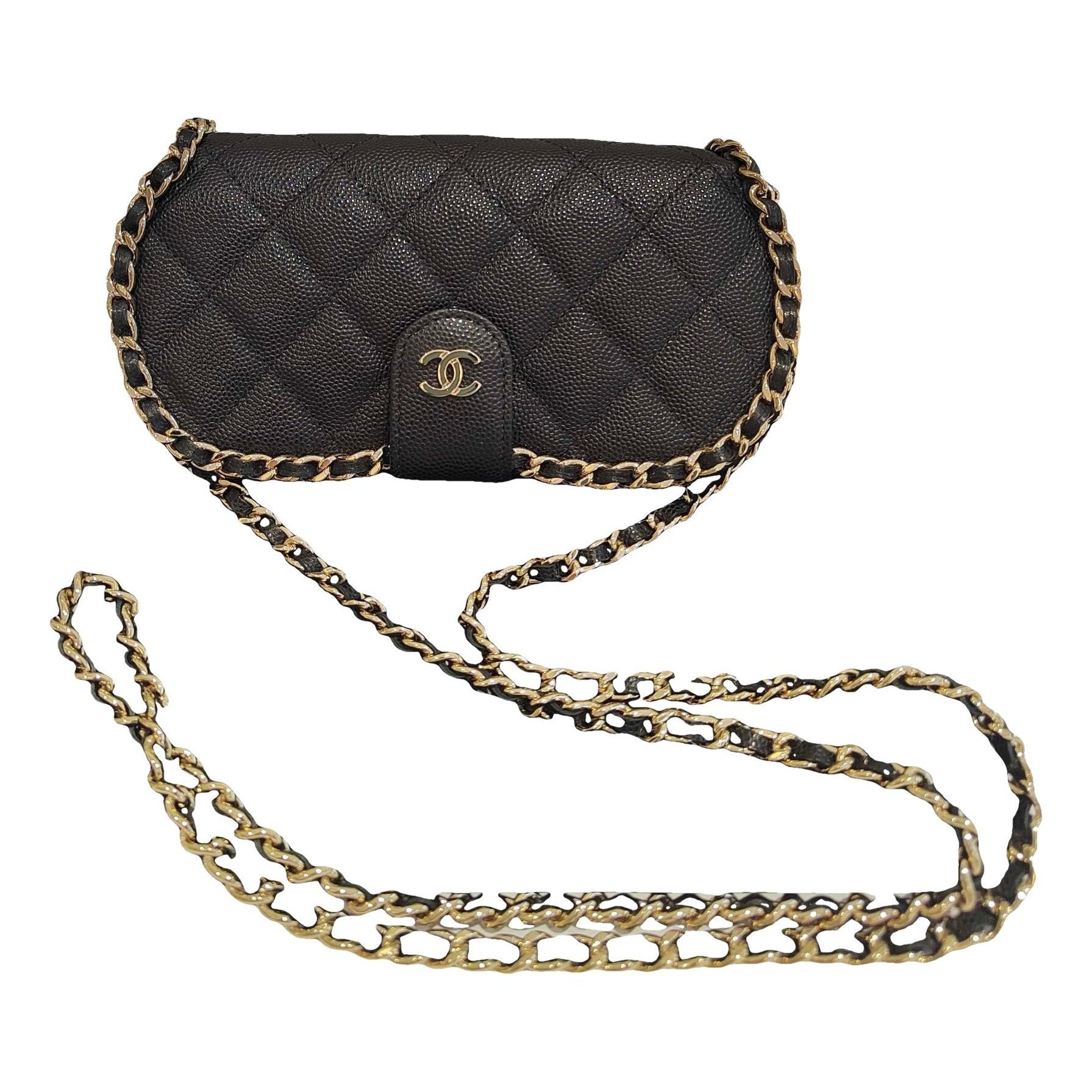 Wallet On Chain Timeless/Classique leather crossbody bag