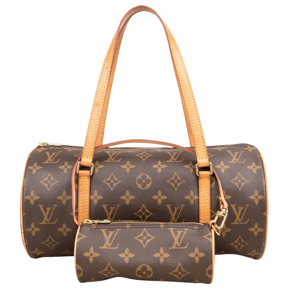Papillon leather handbag