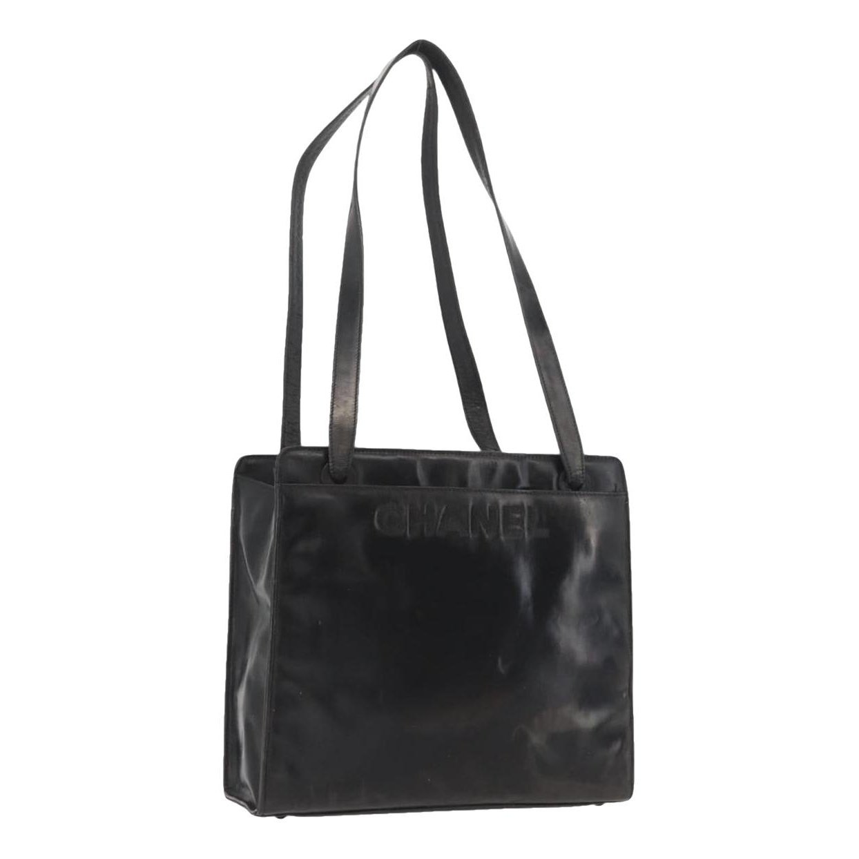 Leather tote