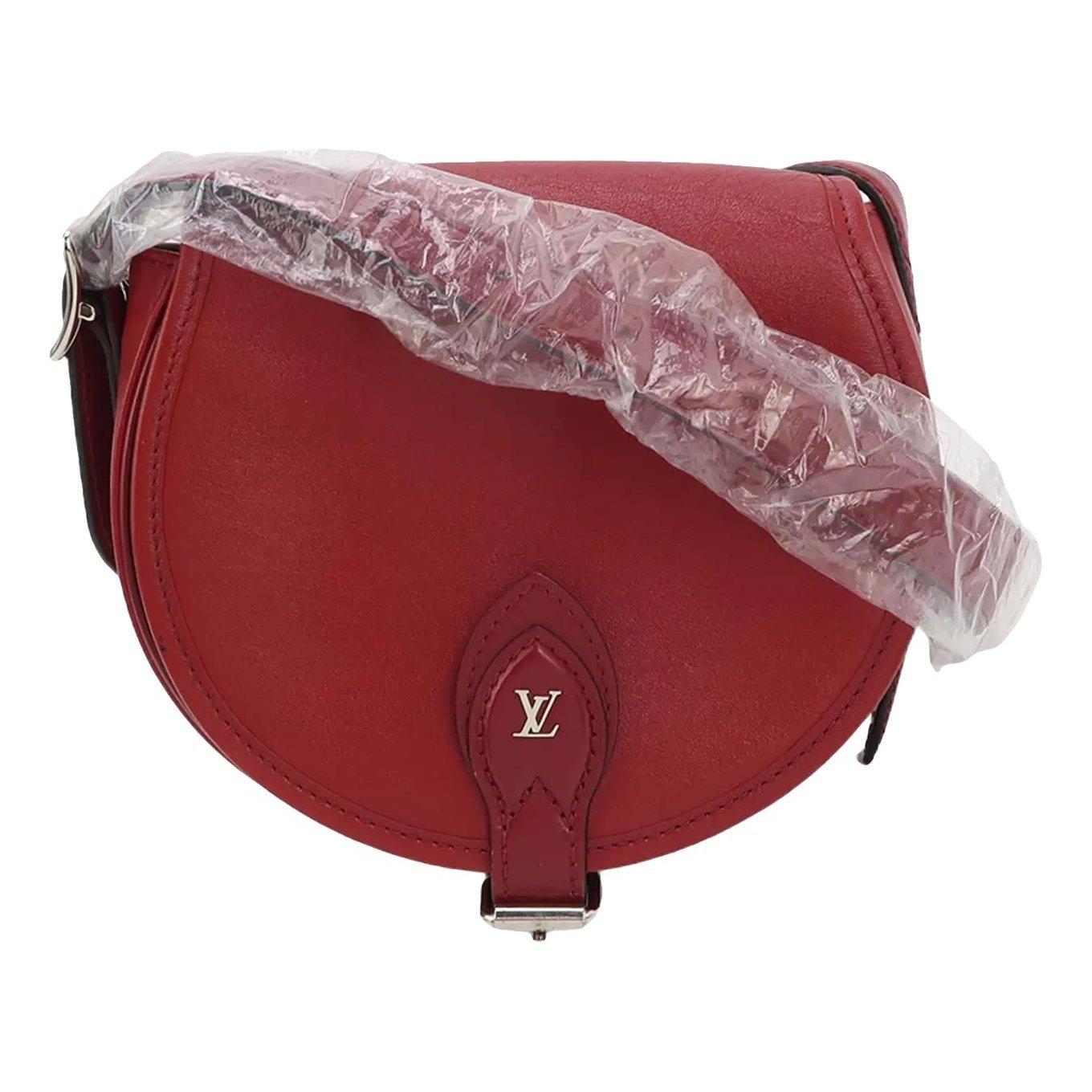 Tambourin leather crossbody bag
