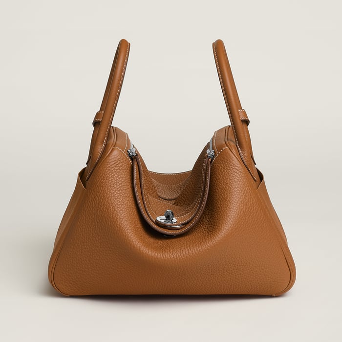 Gold Lindy 30 Bag