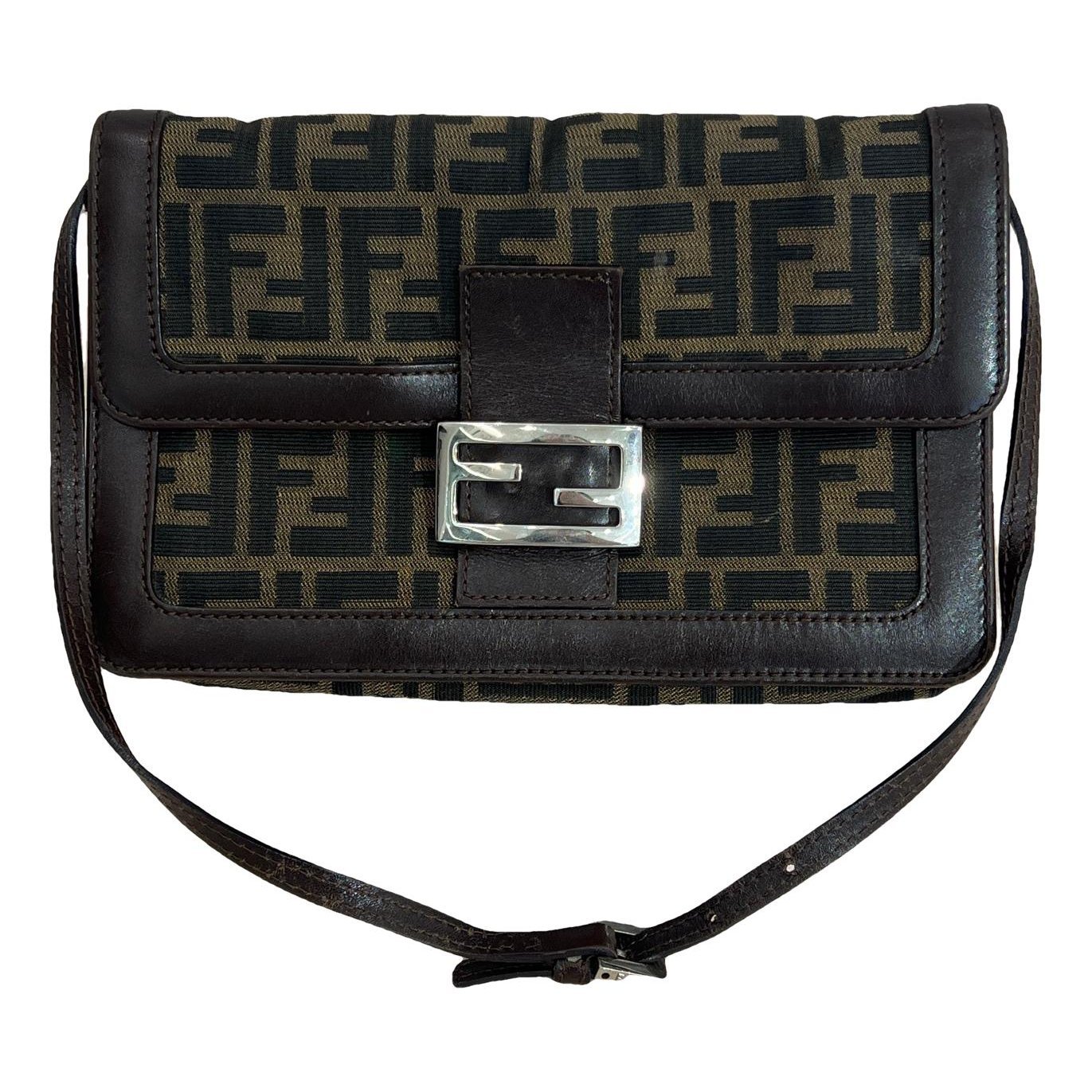 Baguette leather handbag