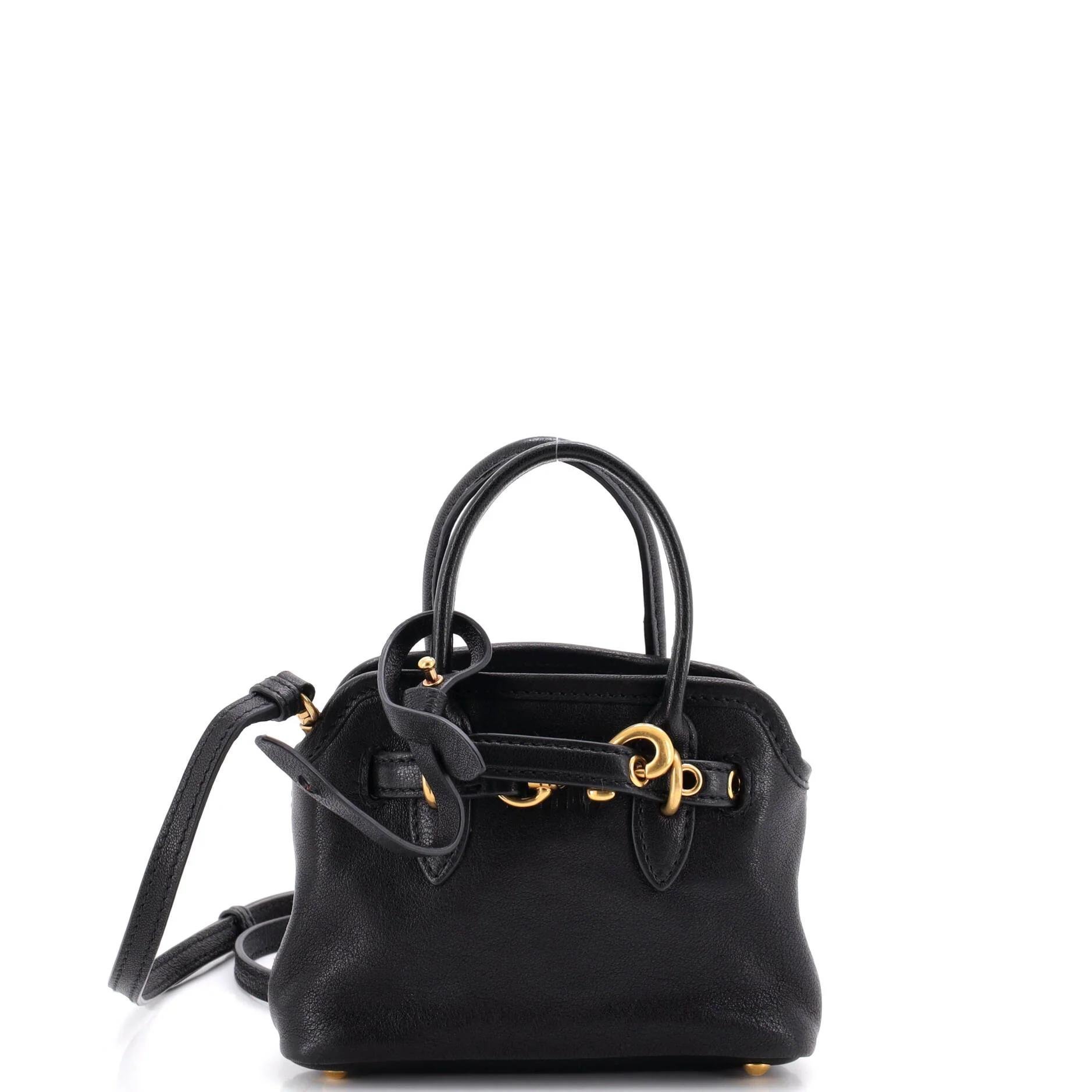 Leather tote