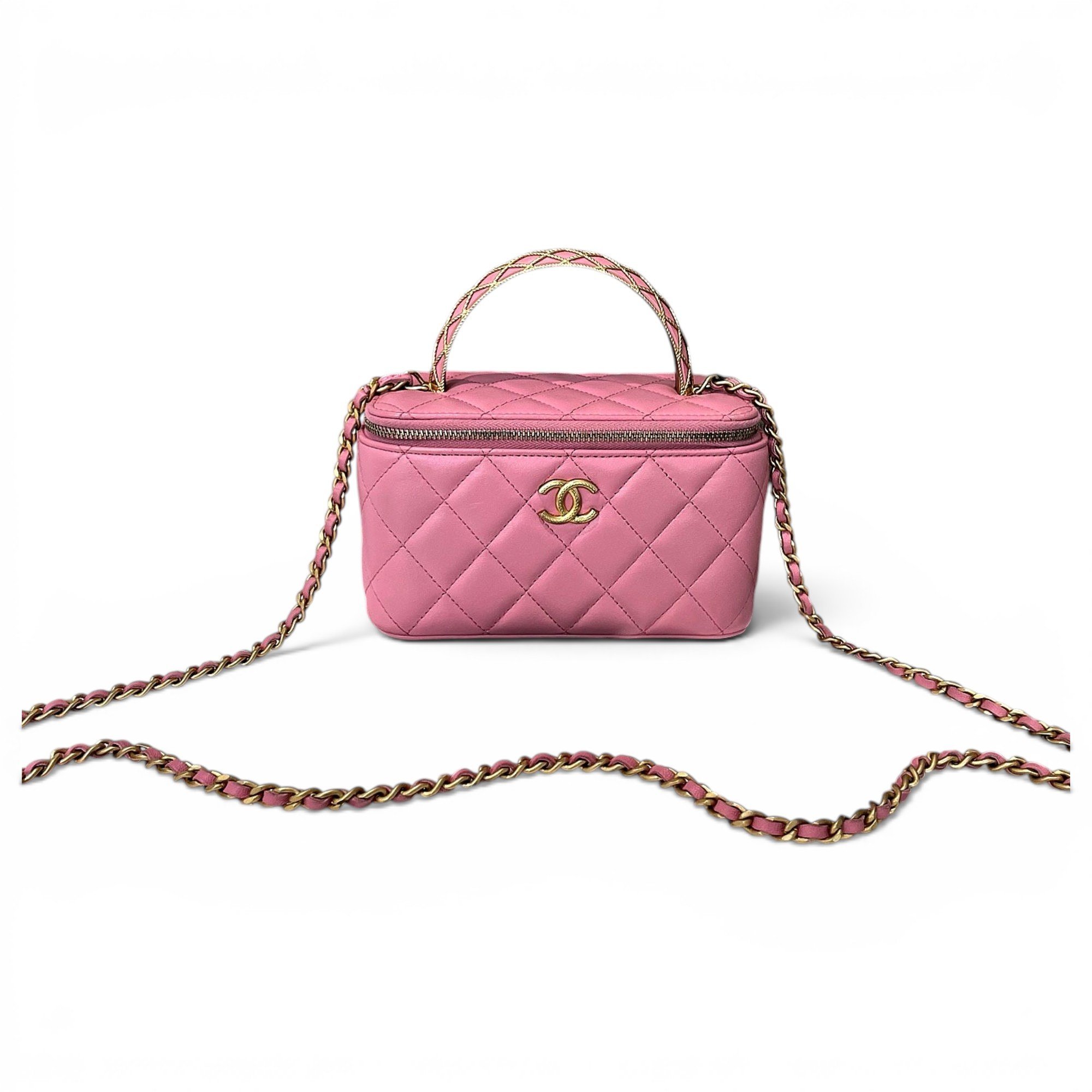 Timeless Classique Top Handle leather handbag