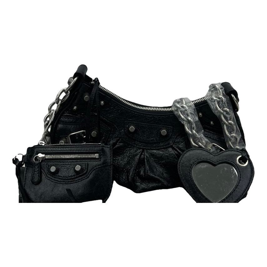 Le Cagole leather handbag