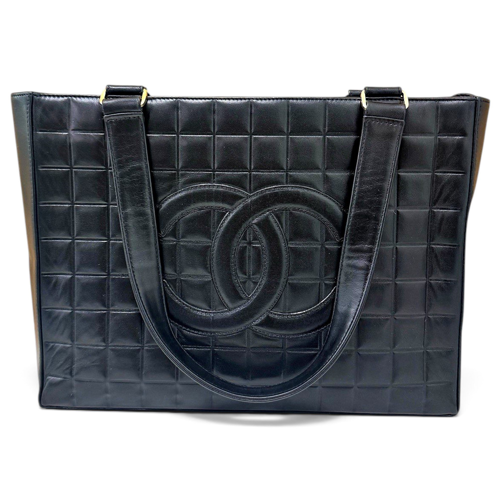 Leather tote