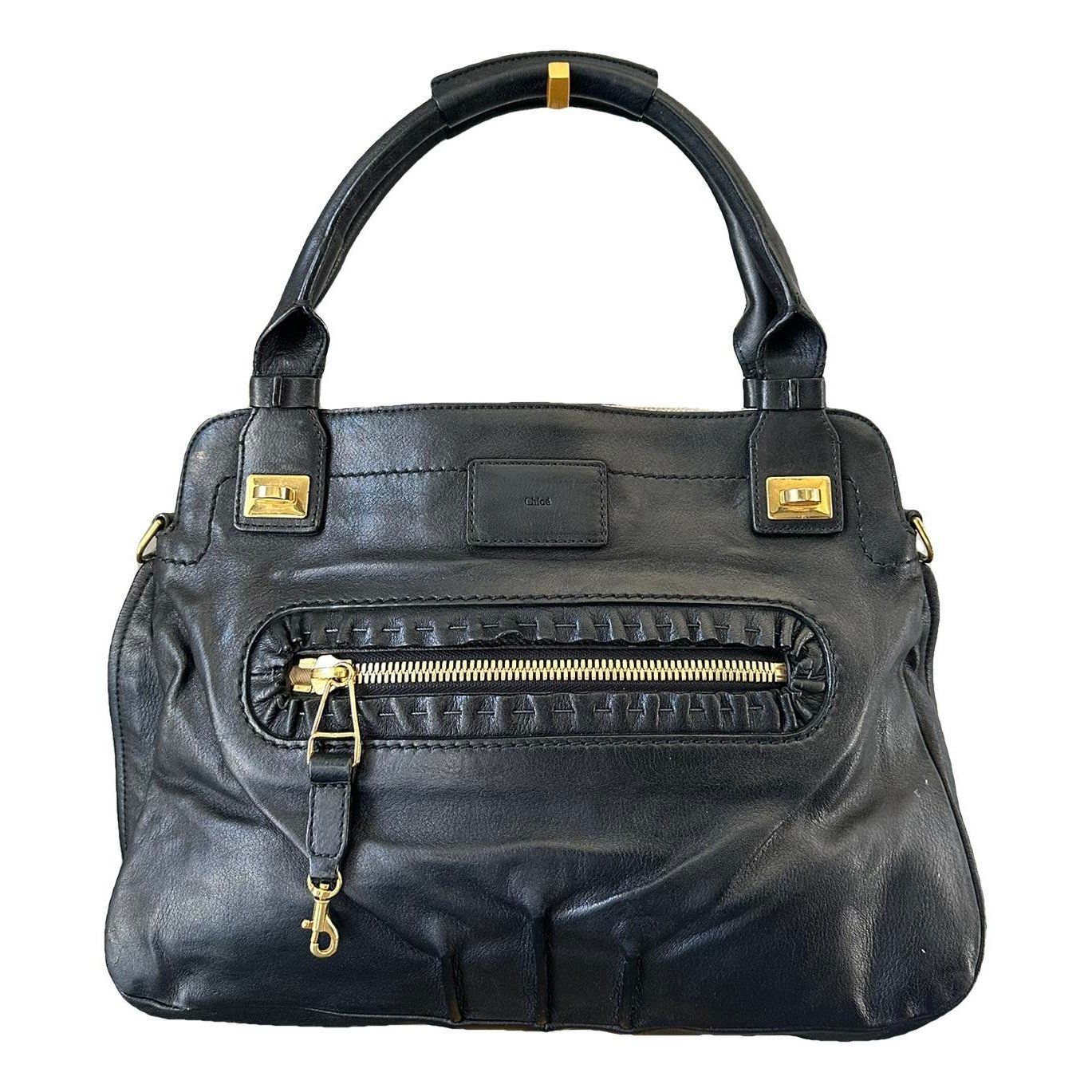 Bay leather handbag
