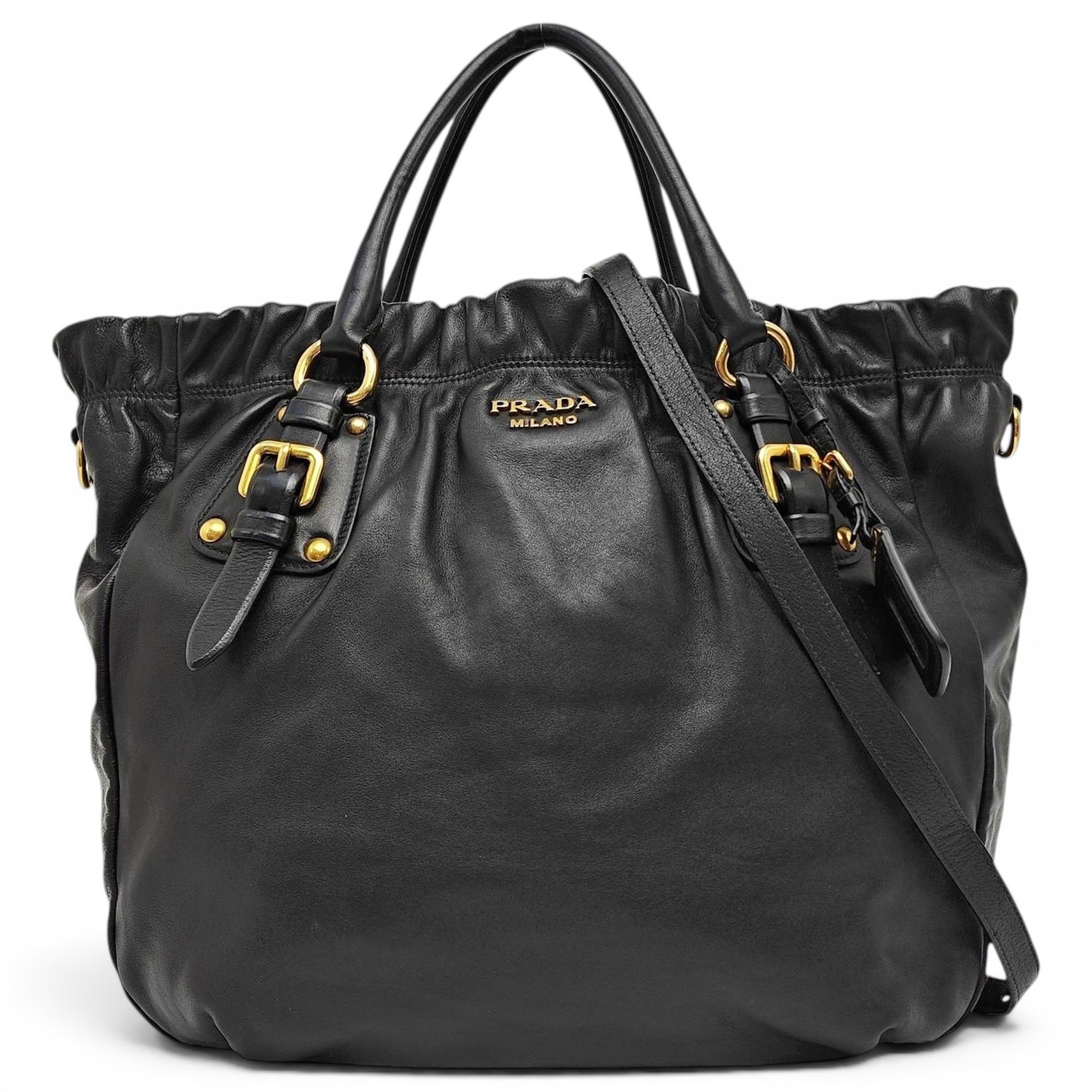 Leather handbag