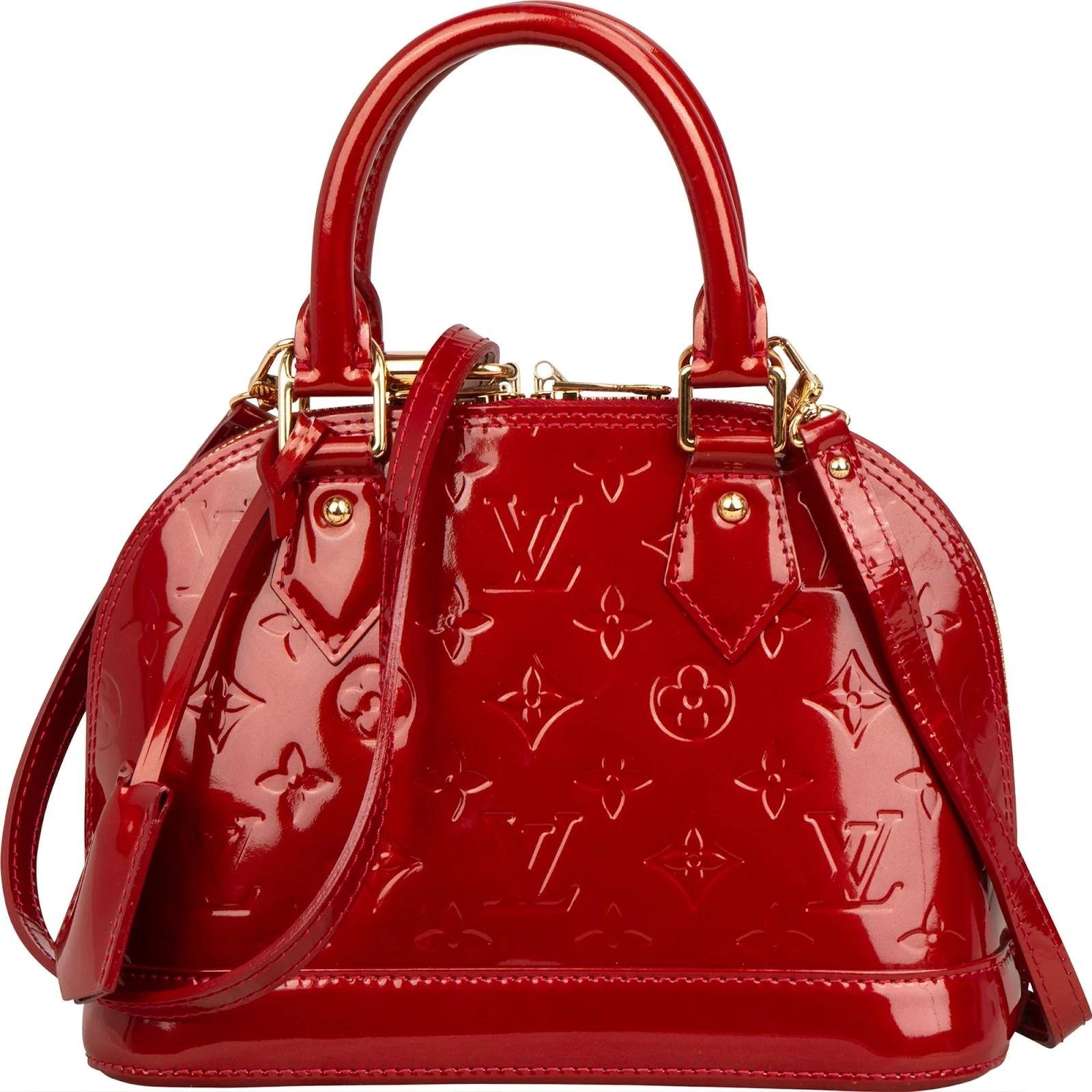Alma patent leather handbag