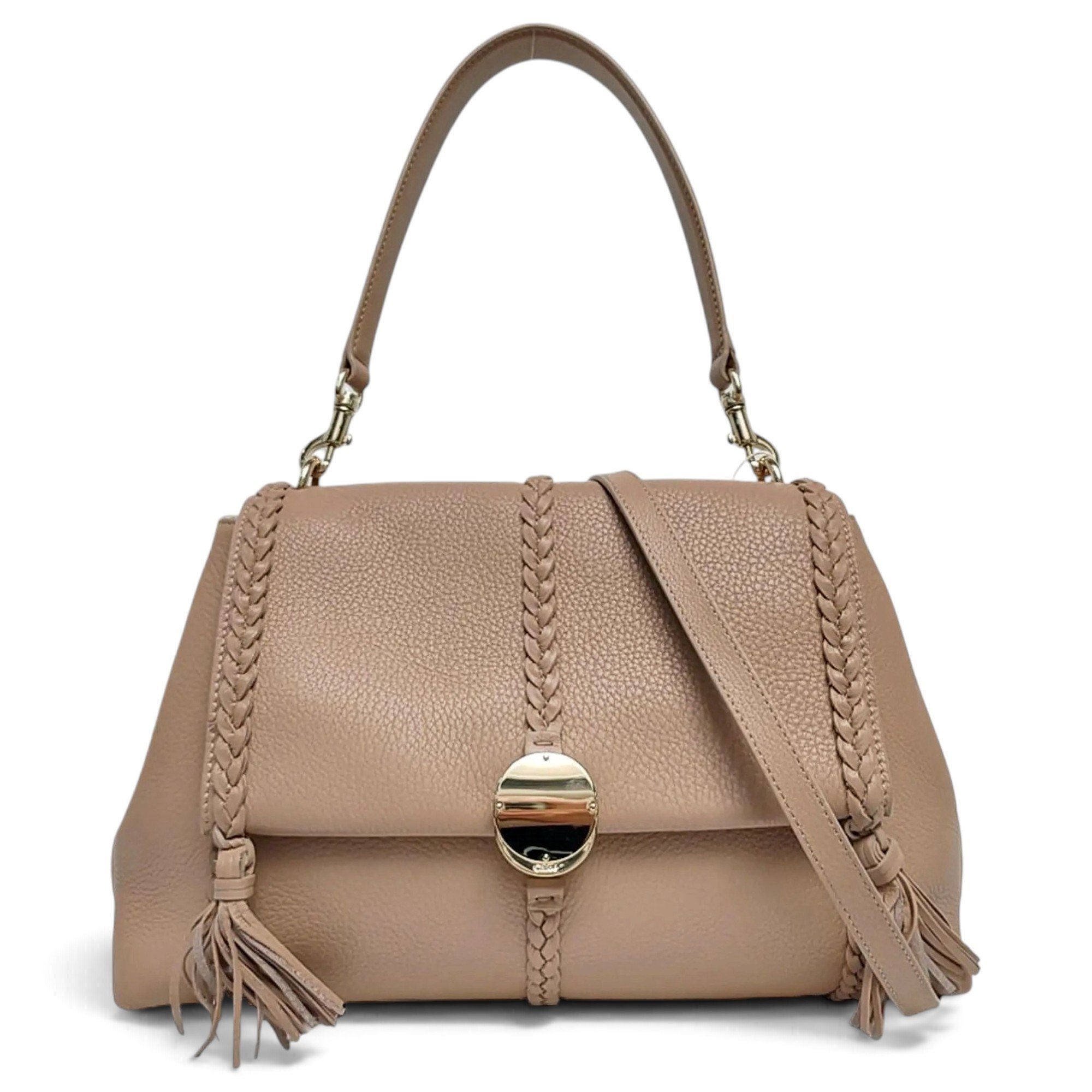 Penelope leather handbag